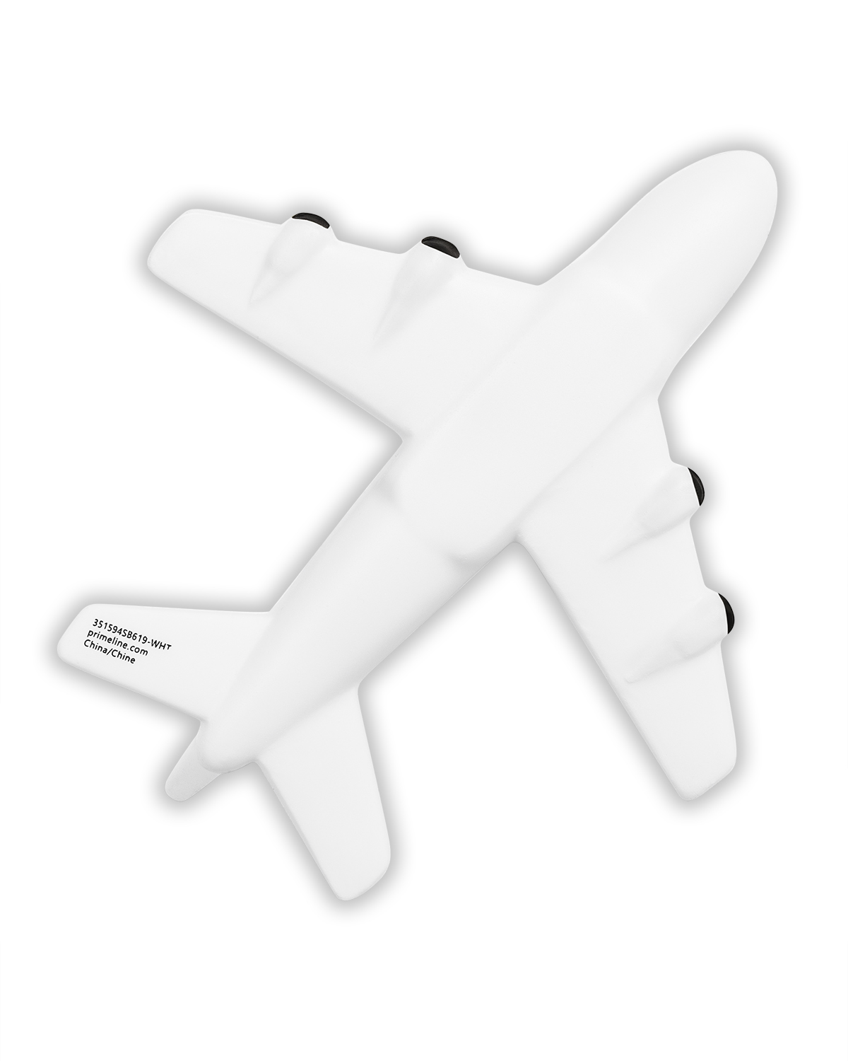 Picture of Passenger Airplane Shape Stress Ball.