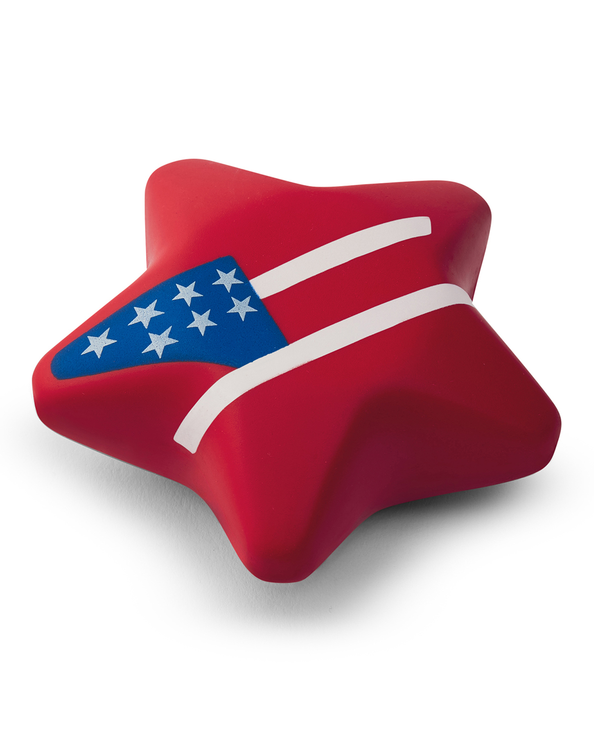 Picture of USA Patriotic Star Shape Stress Ball.