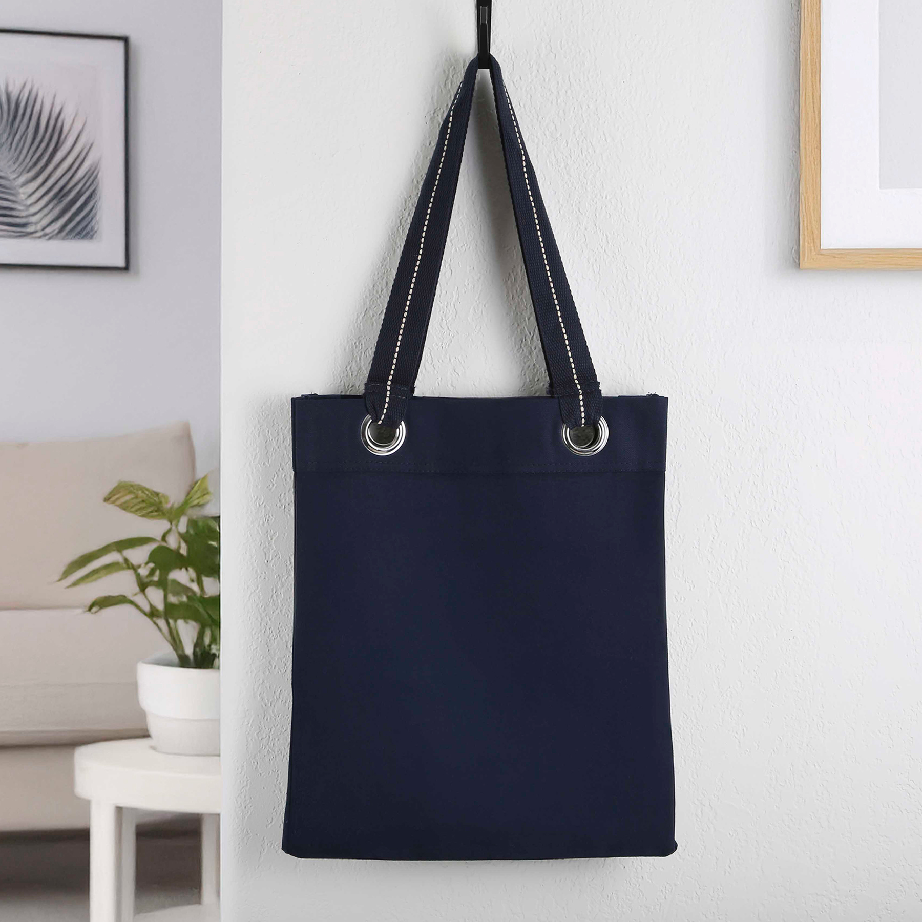 Picture of 12 oz. Cotton Canvas Tote w/Large Grommets