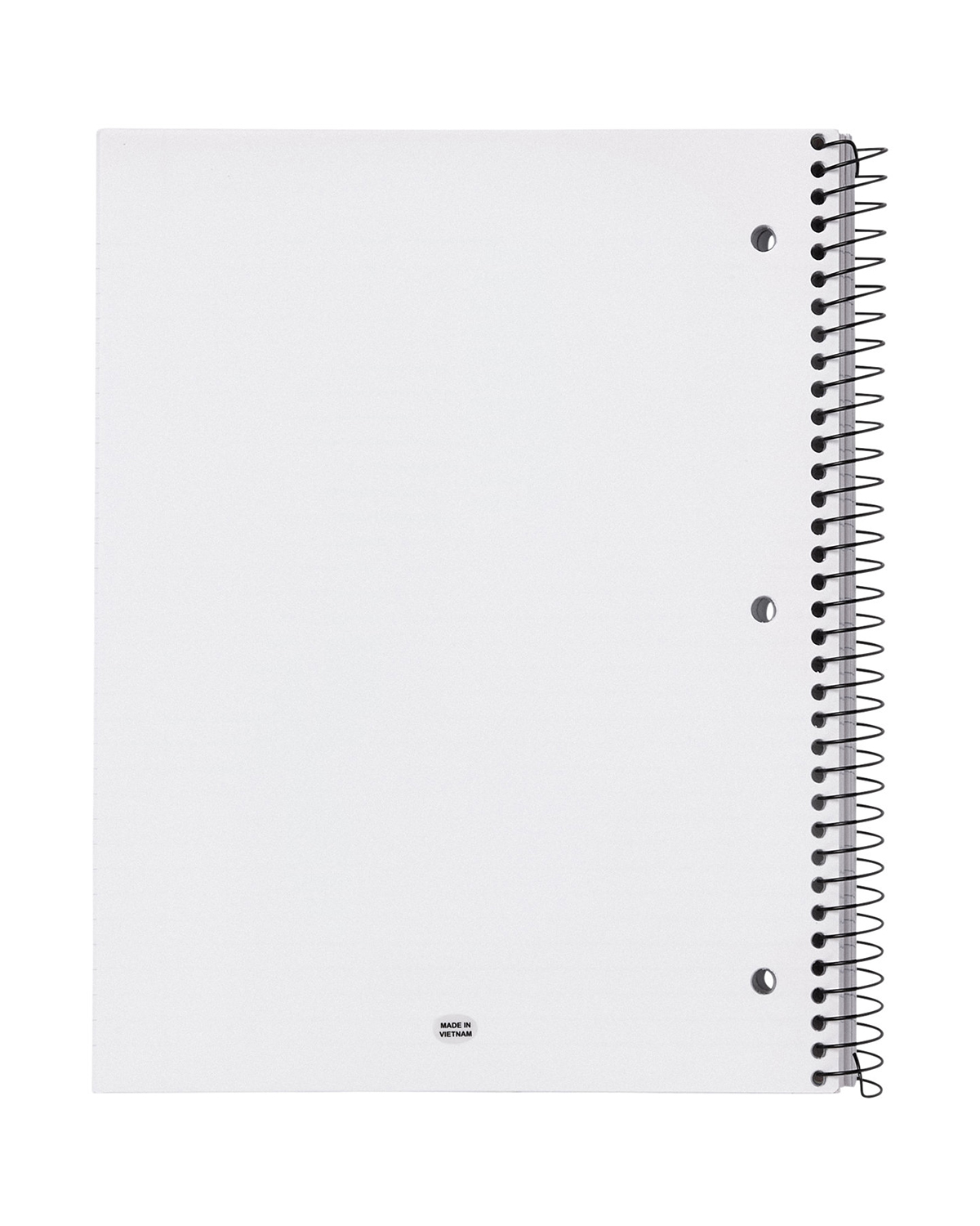 Picture of 5-Subject Spiral Notebook.