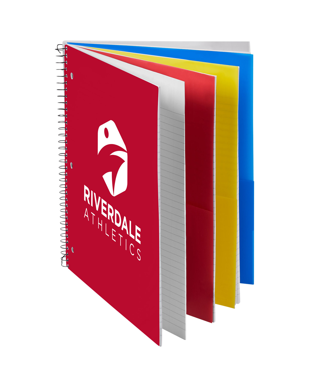 Picture of 5-Subject Spiral Notebook.