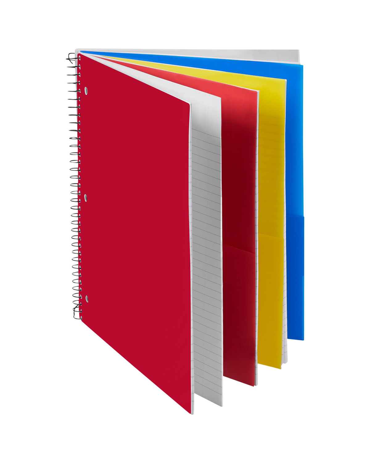 Picture of 5-Subject Spiral Notebook.