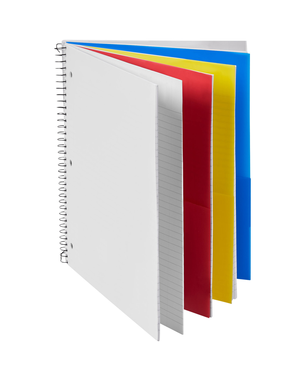 Picture of 5-Subject Spiral Notebook.