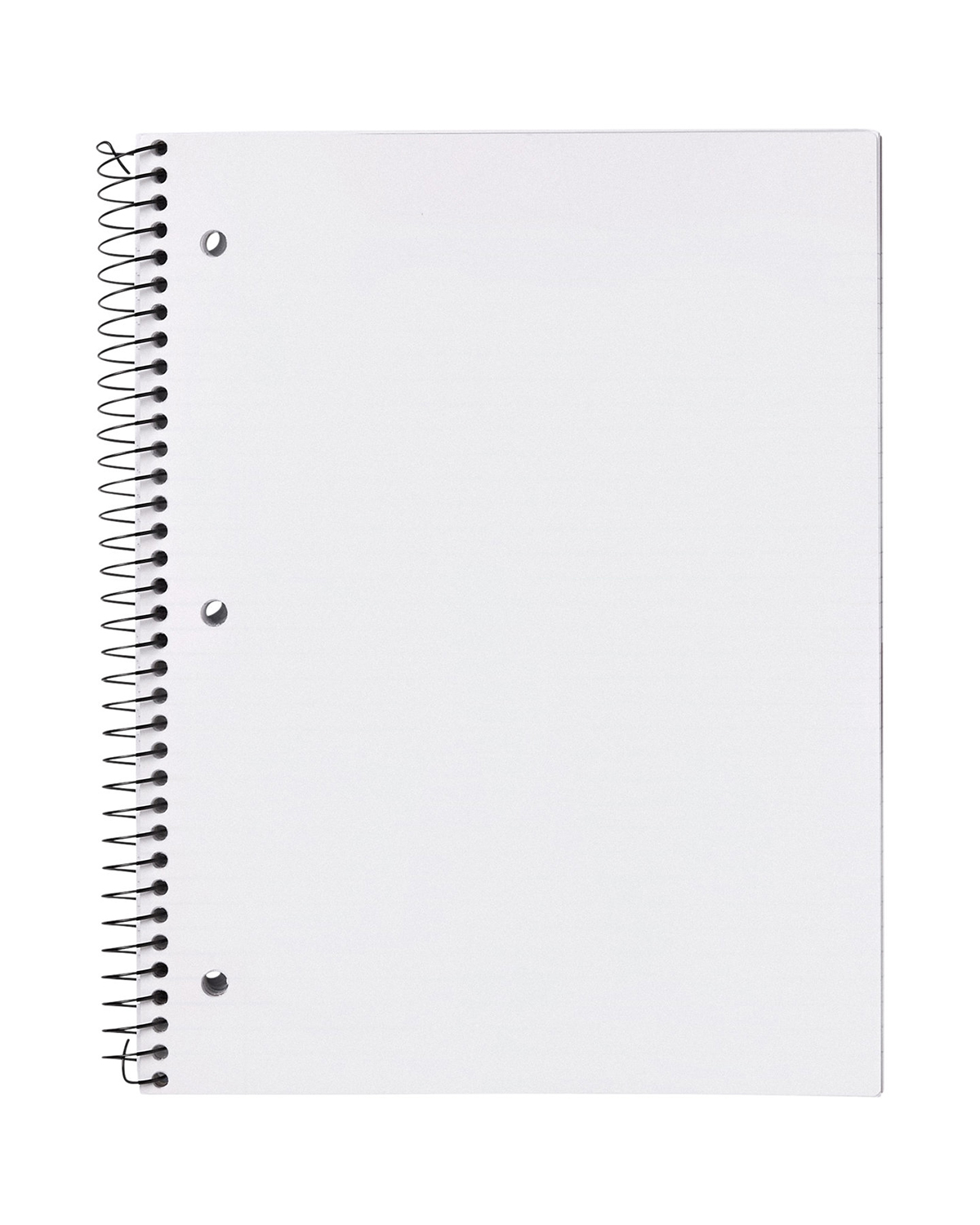 Picture of 5-Subject Spiral Notebook.