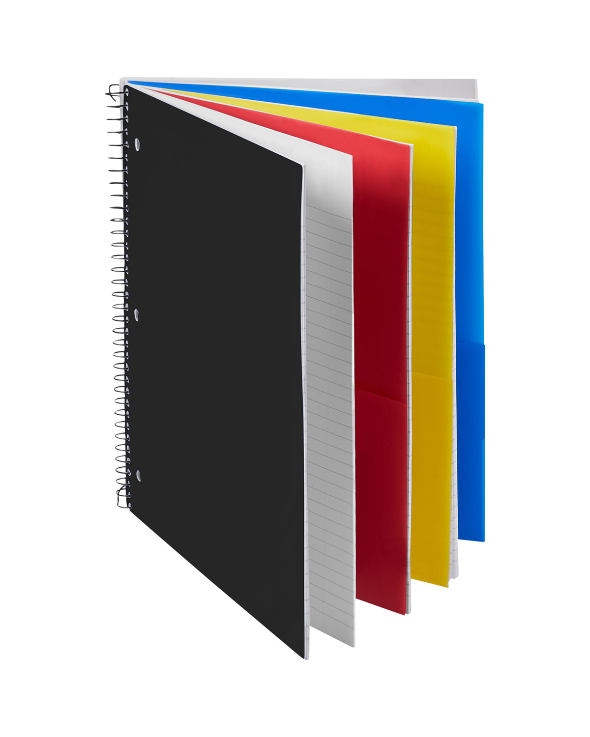 Picture of 5-Subject Spiral Notebook.