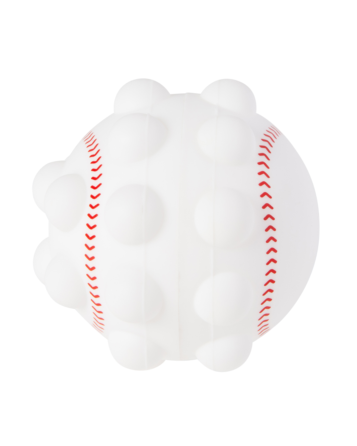 Picture of Baseball Shape Push Pop Fidget Sensory Toy.