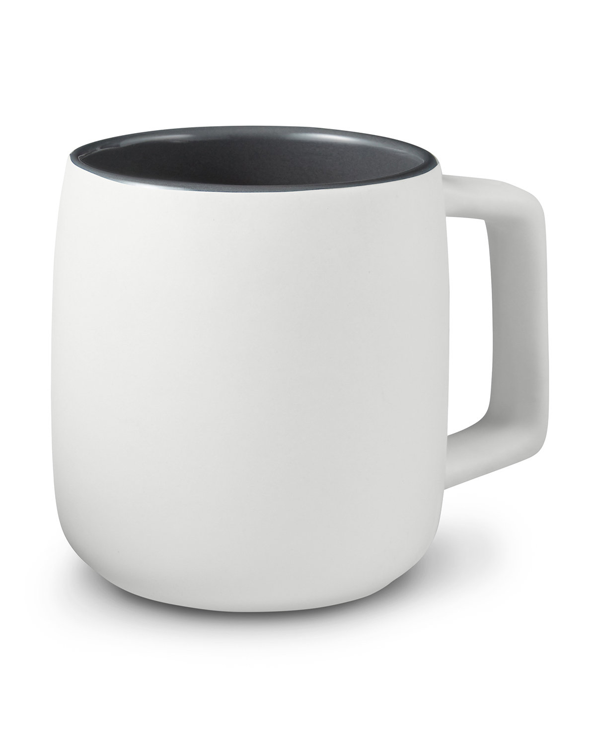 Picture of 15 oz. Geo Square Handle Ceramic Mug.