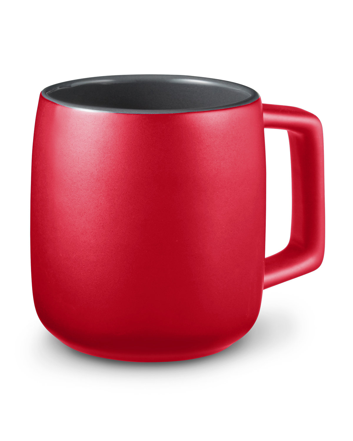 Picture of 15 oz. Geo Square Handle Ceramic Mug.