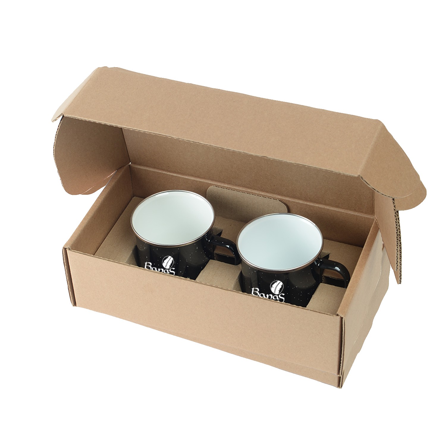 Picture of 16 Oz. Speckle-It™ Camping Mugs Gift Box Set
