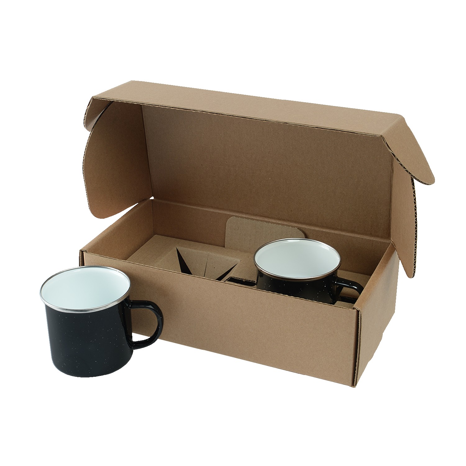 Picture of 16 Oz. Speckle-It™ Camping Mugs Gift Box Set