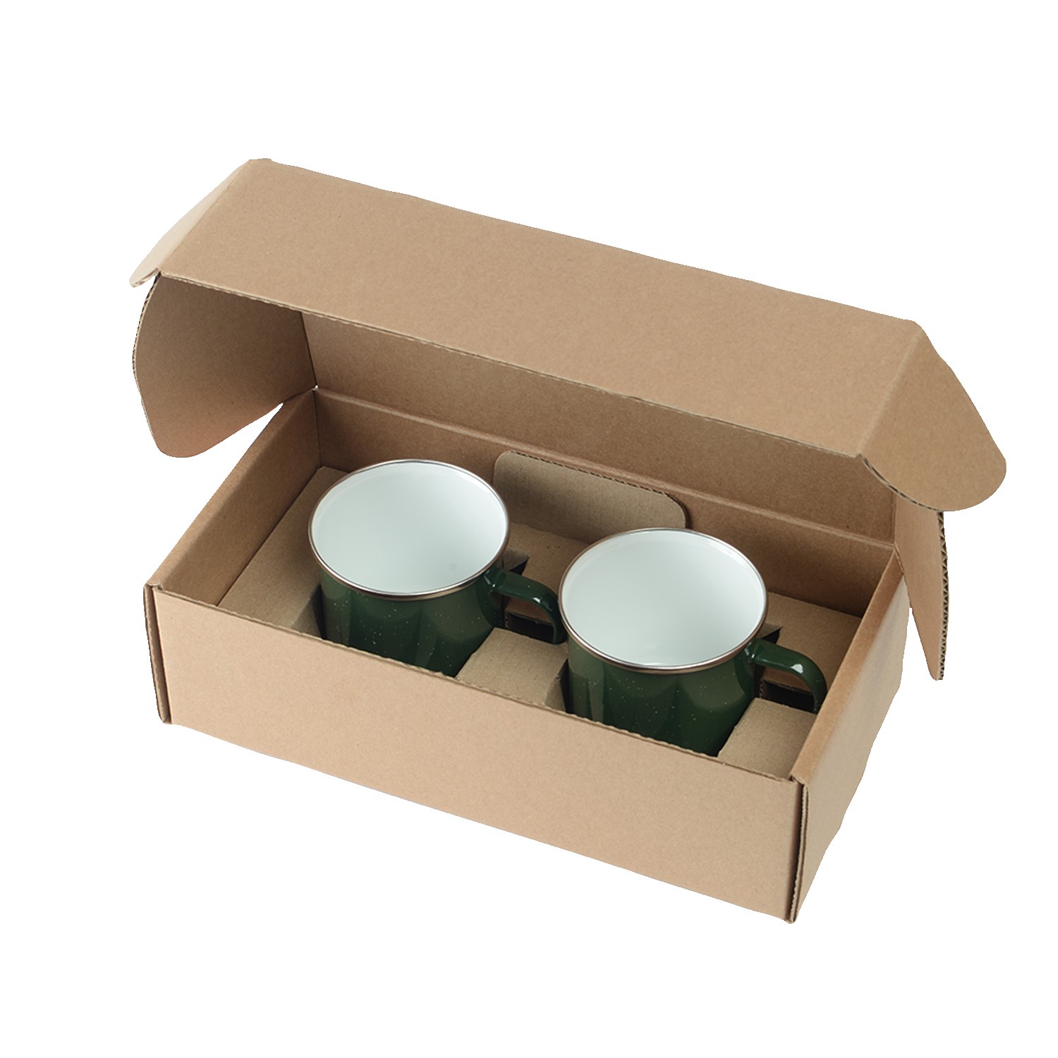 Picture of 16 Oz. Speckle-It™ Camping Mugs Gift Box Set