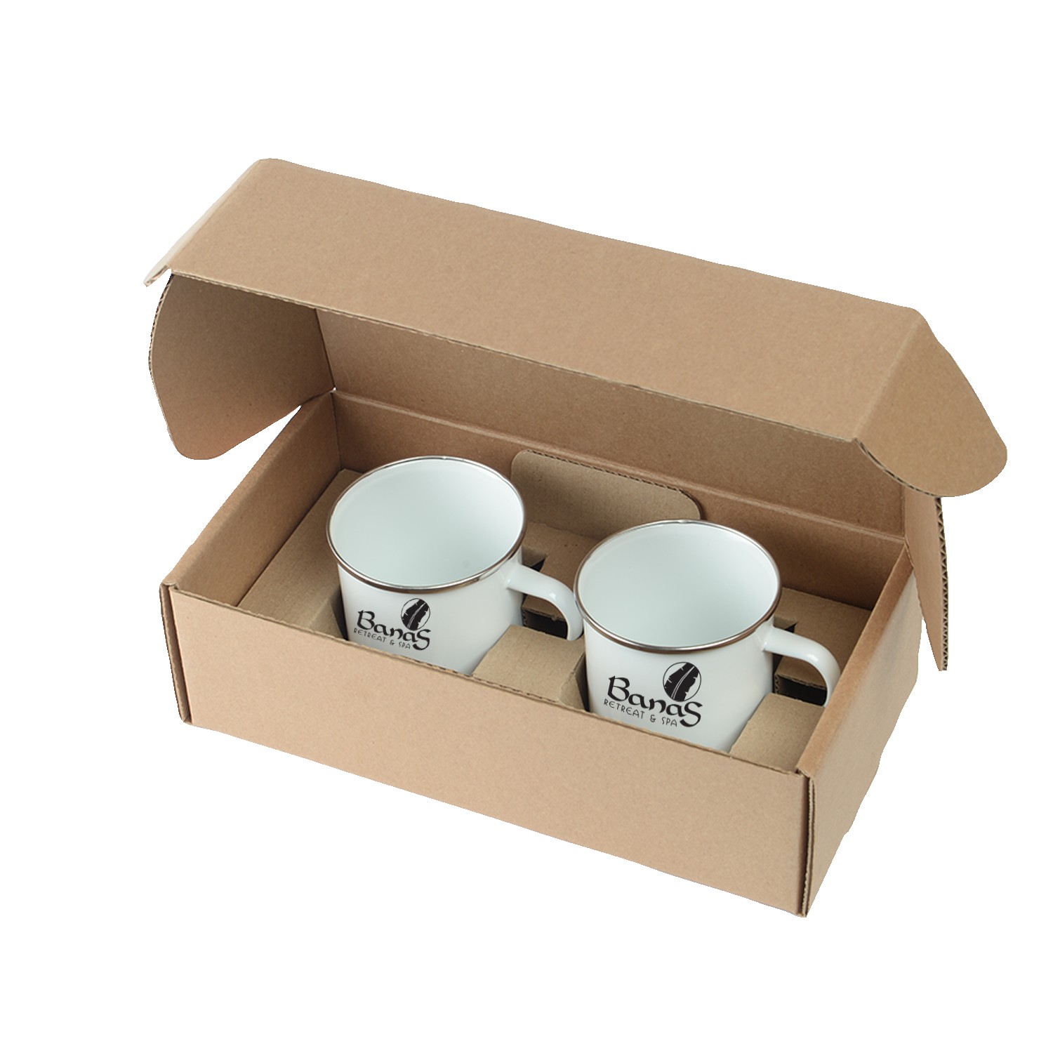 Picture of 16 Oz. Speckle-It™ Camping Mugs Gift Box Set