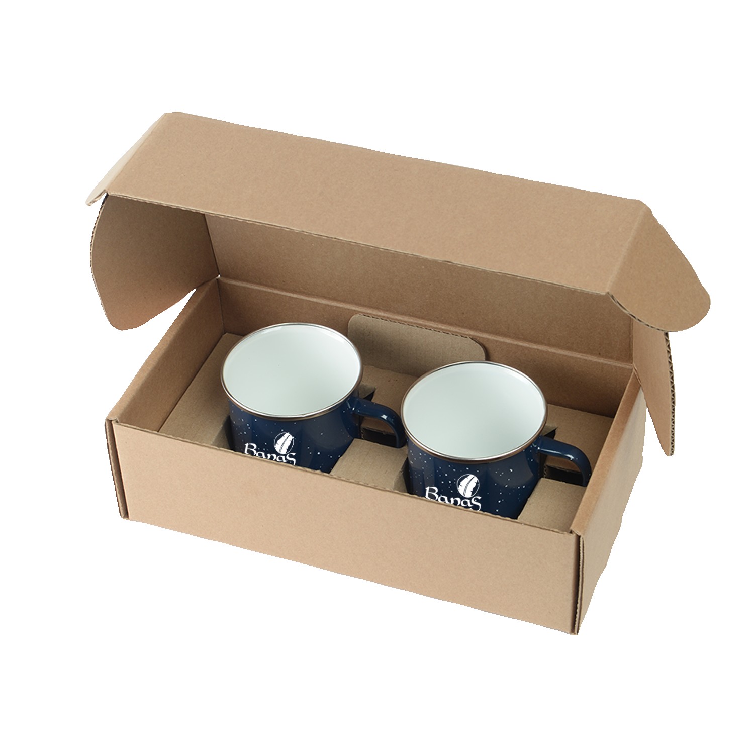 Picture of 16 Oz. Speckle-It™ Camping Mugs Gift Box Set