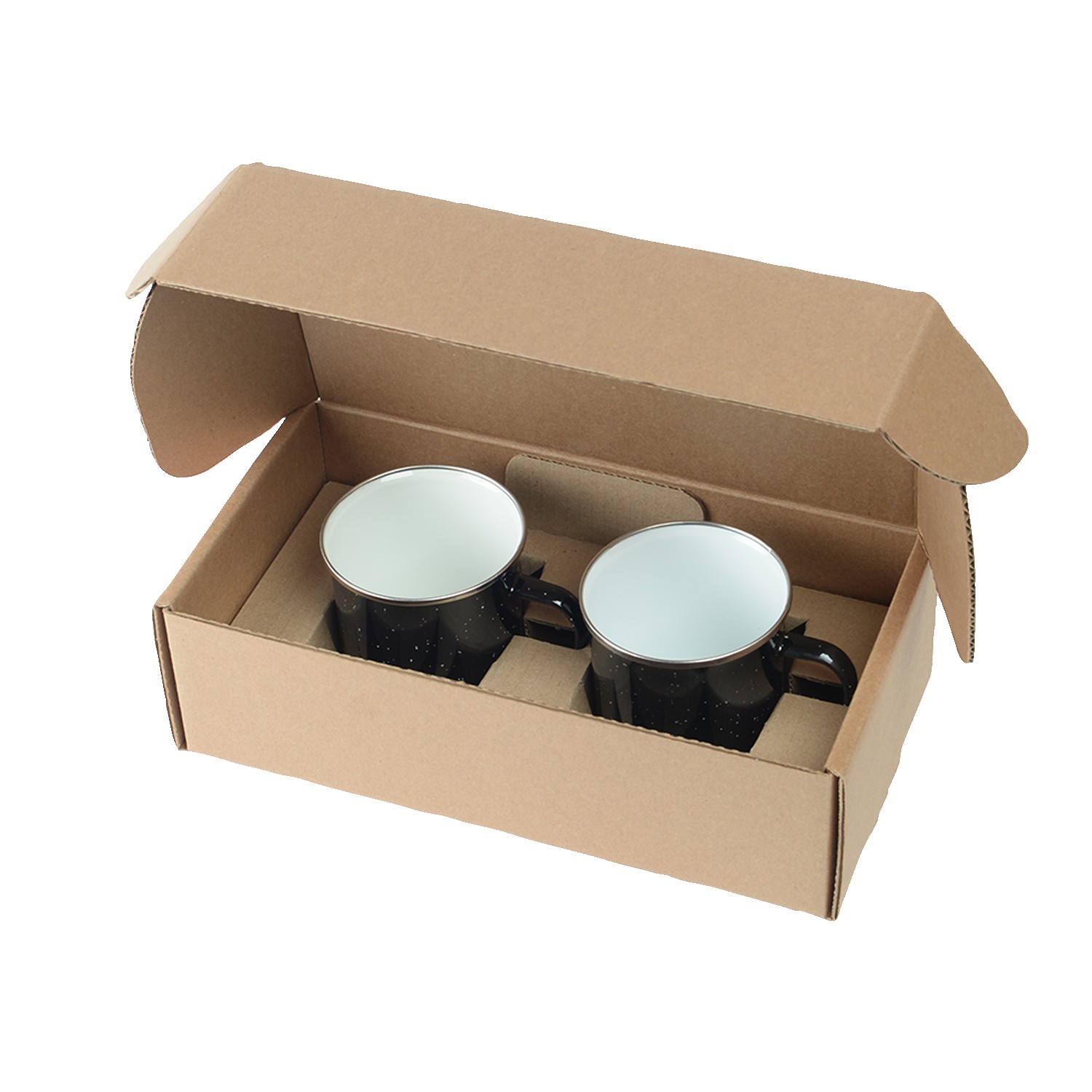 Picture of 16 Oz. Speckle-It™ Camping Mugs Gift Box Set