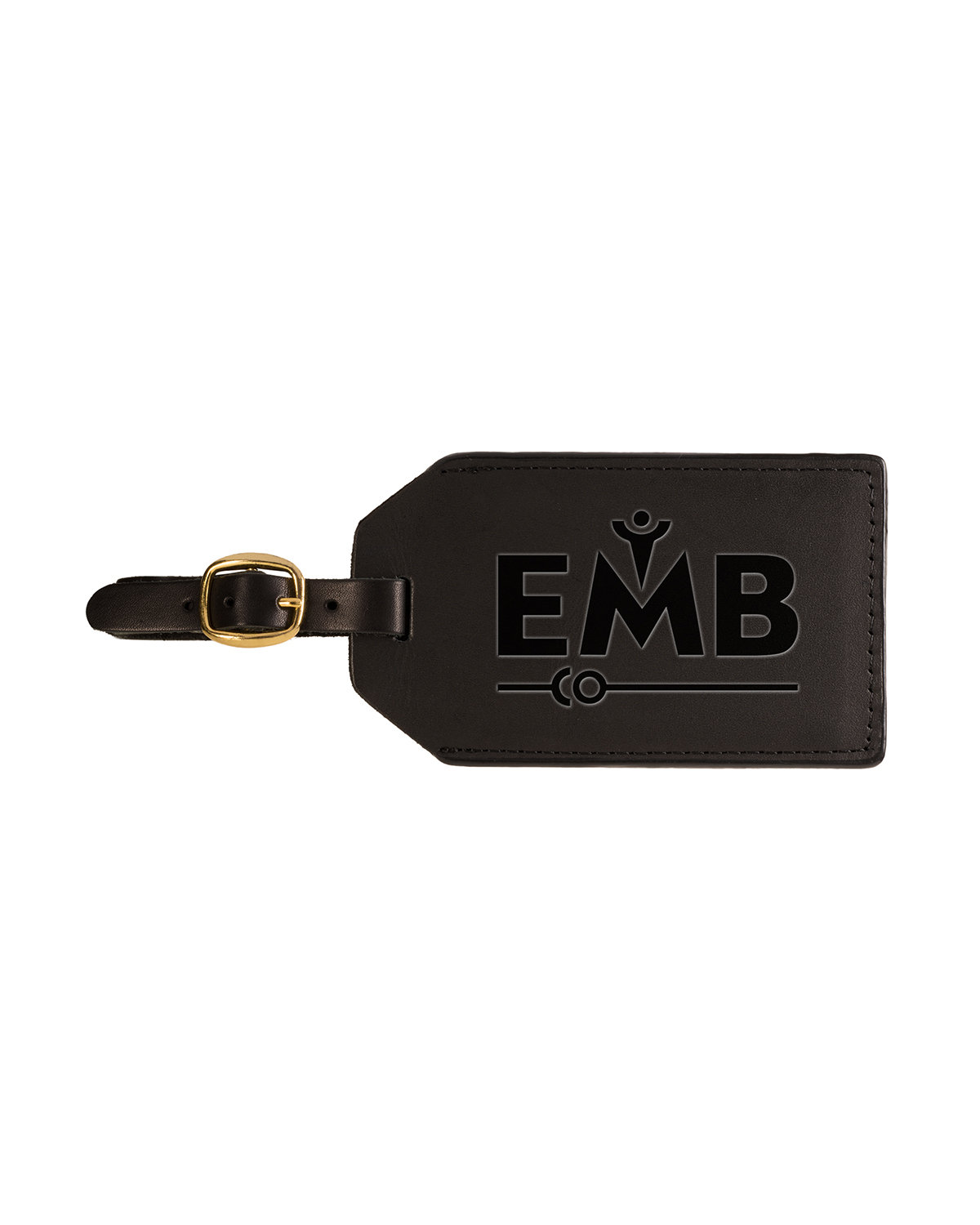 Picture of Grand Central Luggage Tag Sueded Leather.