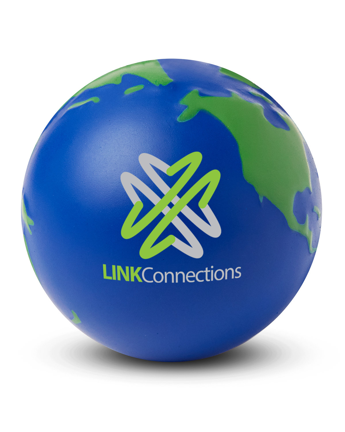 Picture of Globe Earth Shape Stress Ball.