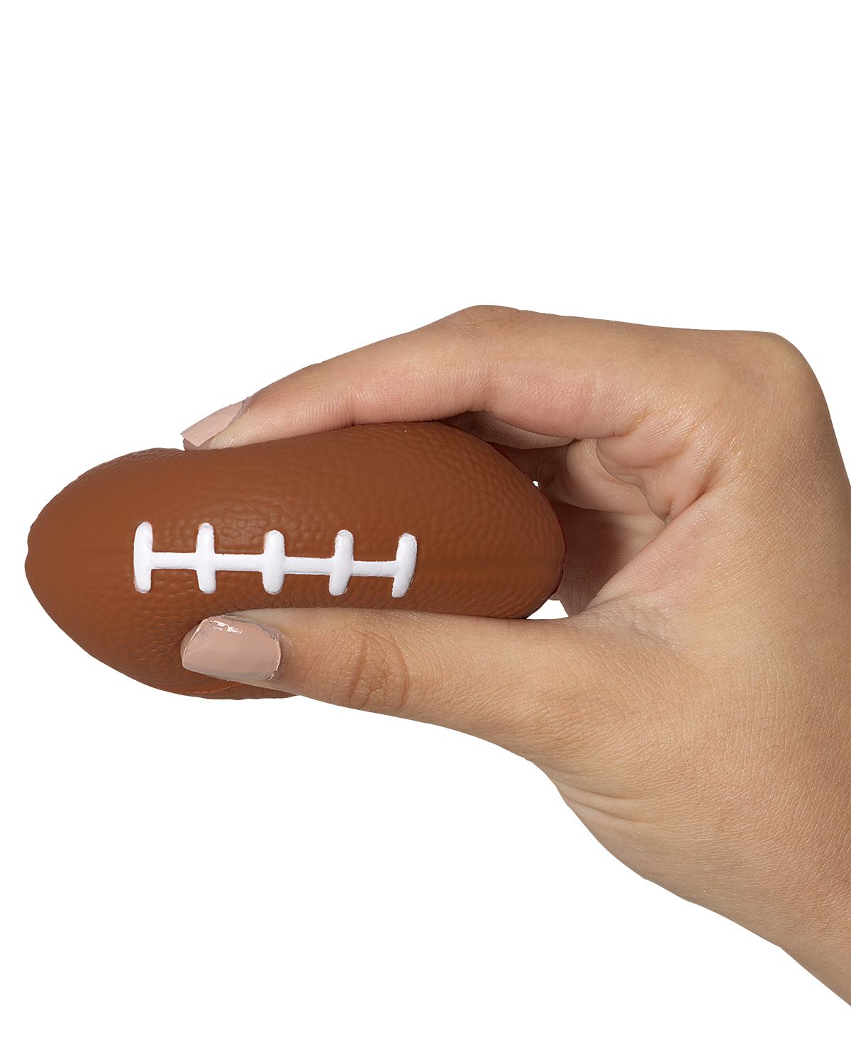 Picture of Football Shape Super Squish Stress Ball Sensory Toy.