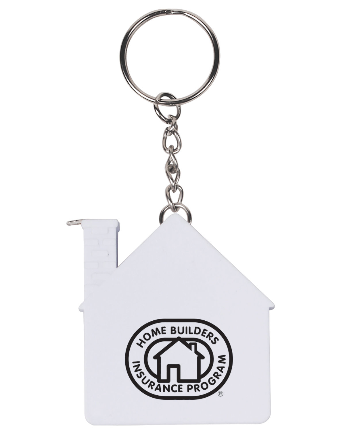 Picture of House Tape Measure Key Chain 3'.