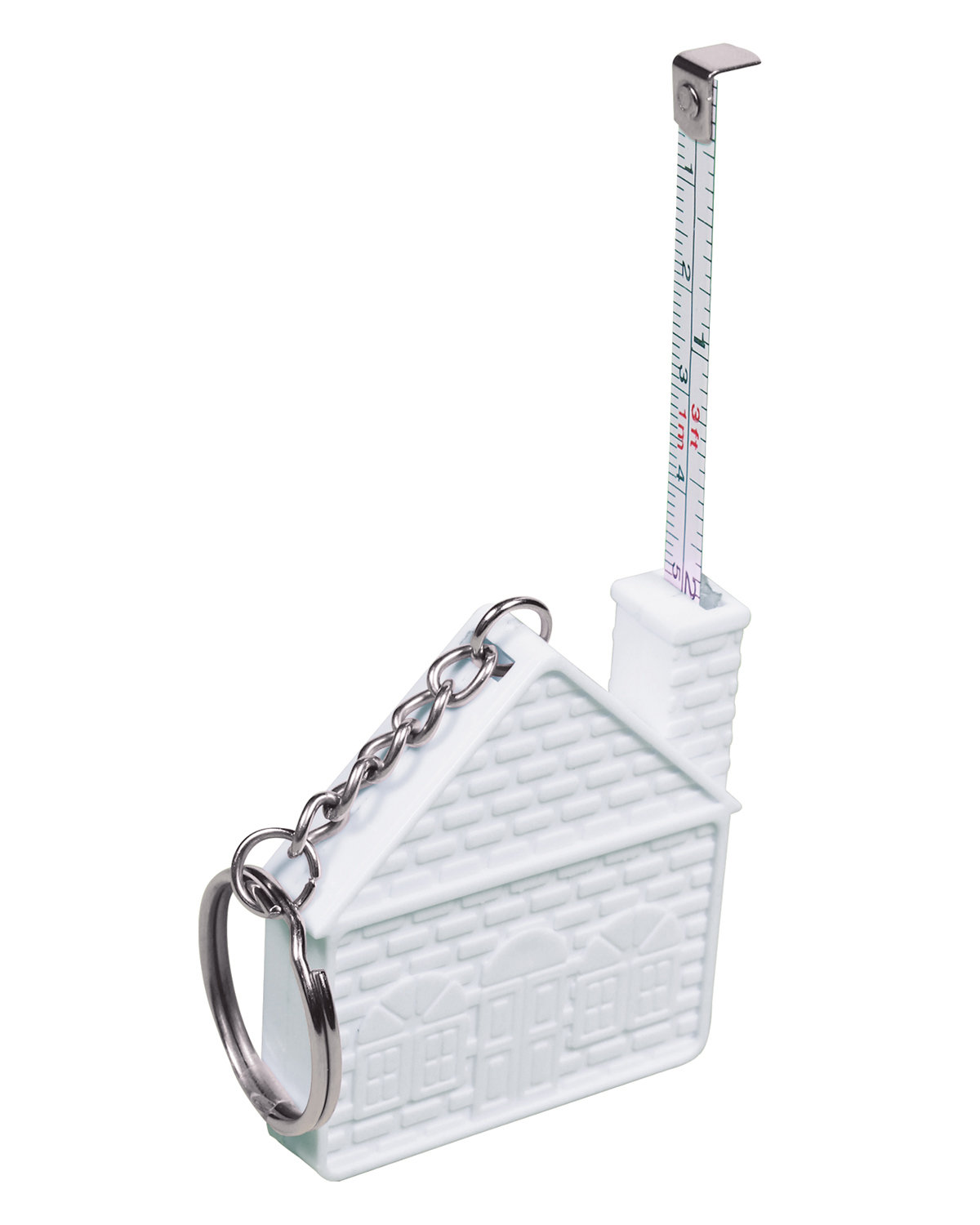 Picture of House Tape Measure Key Chain 3'.