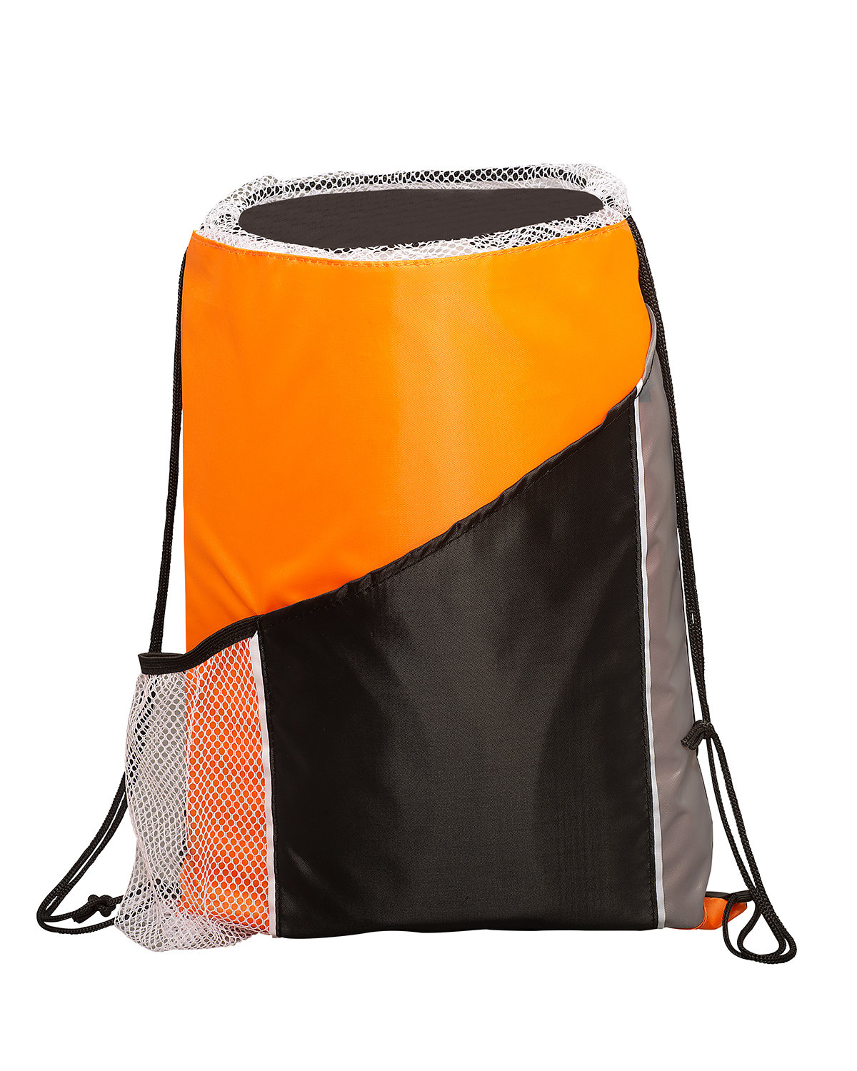 Picture of Sprint Angled Drawstring Sports Bag With Pockets.