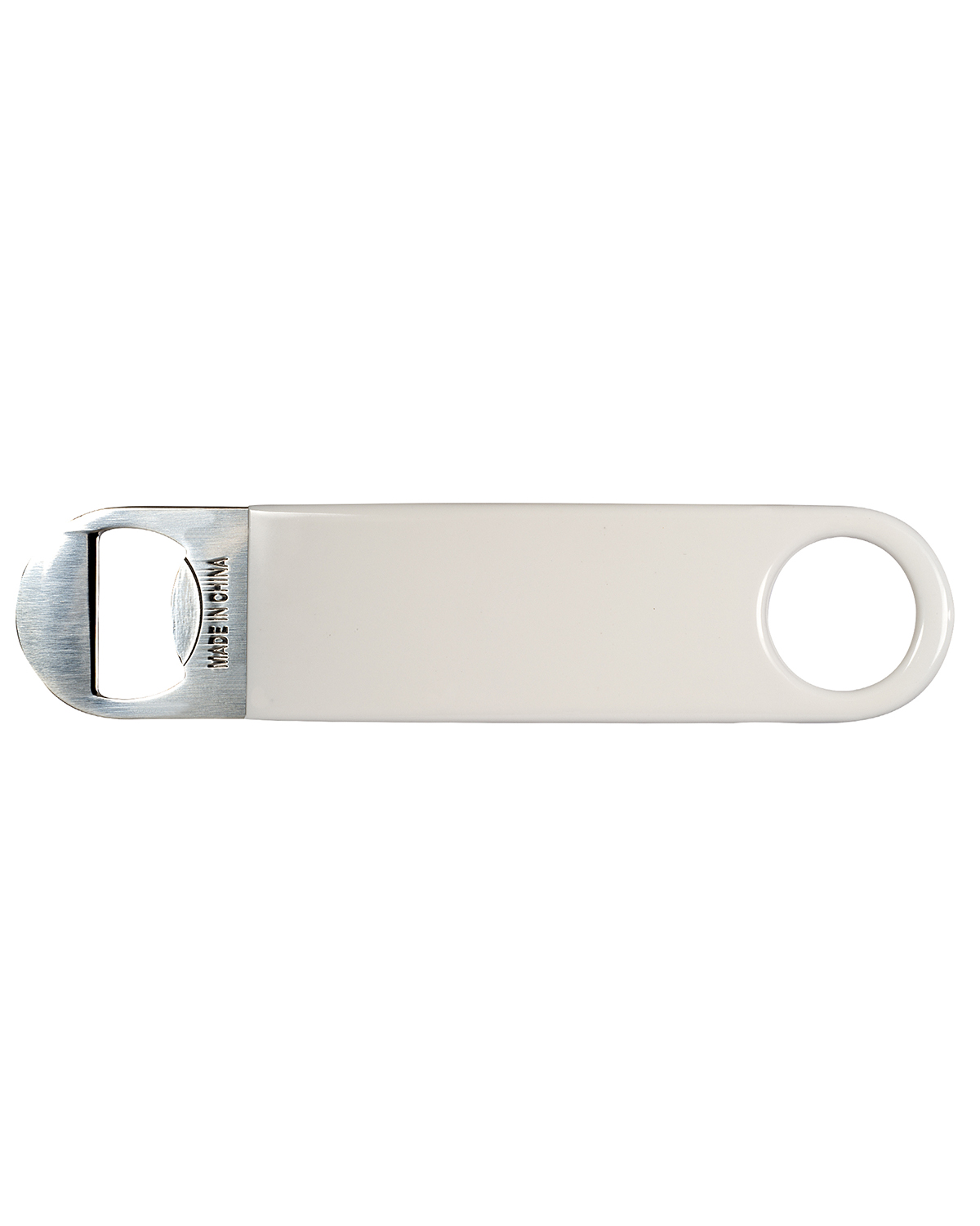 Picture of Double Sided Metal Bottle Opener.
