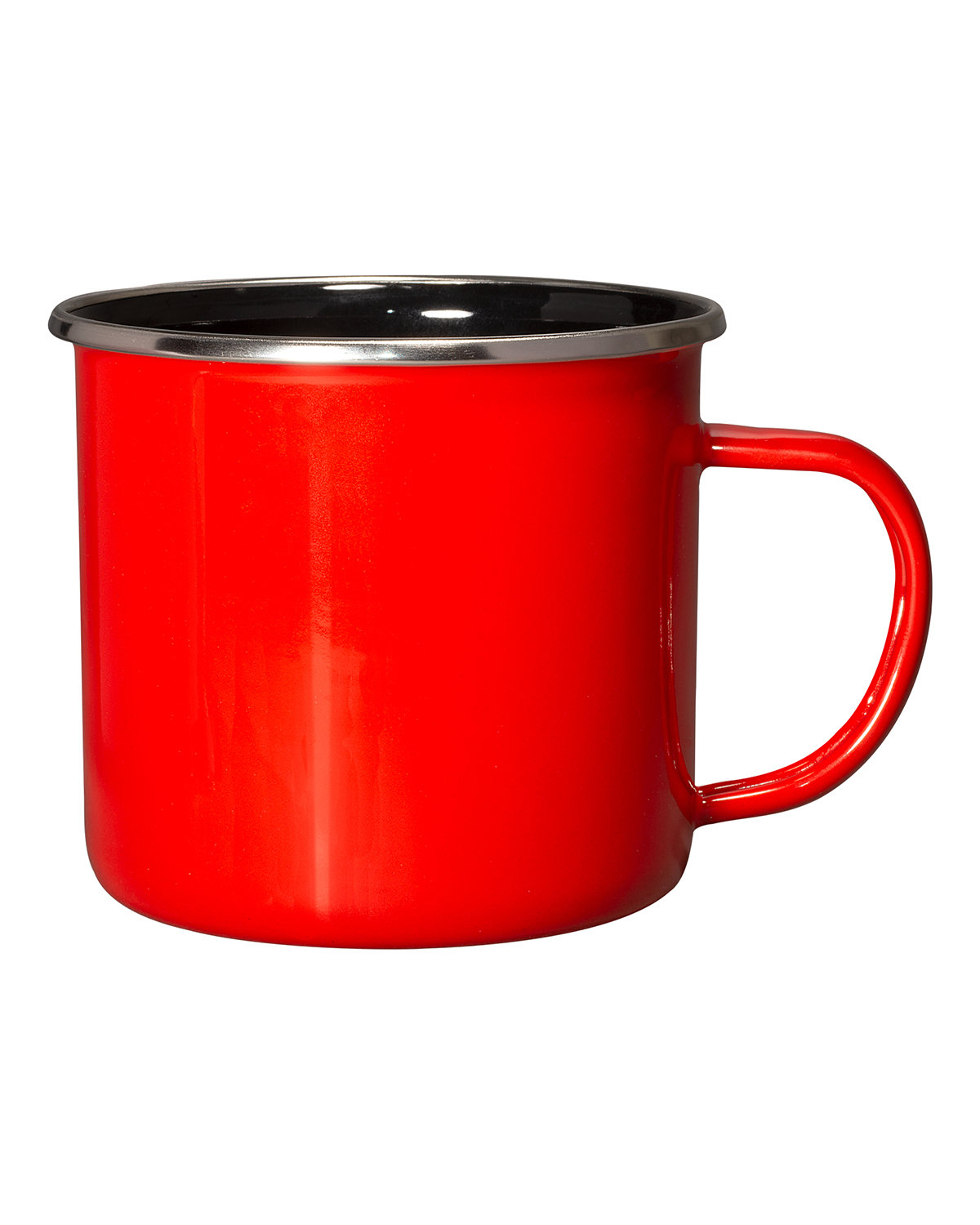 Picture of 16.9 oz. Iron And Stainless Steel Log Cabin Mug.