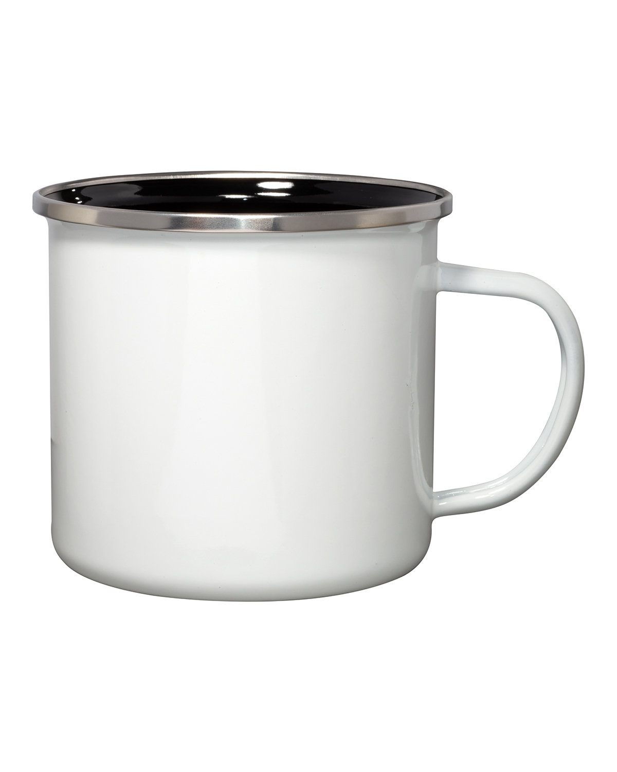Picture of 16.9 oz. Iron And Stainless Steel Log Cabin Mug.