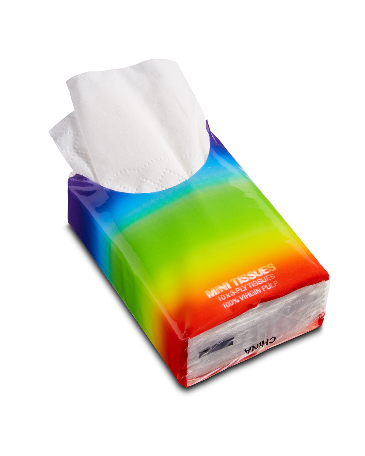 Picture of Mini Tissue Packet - Rainbow.