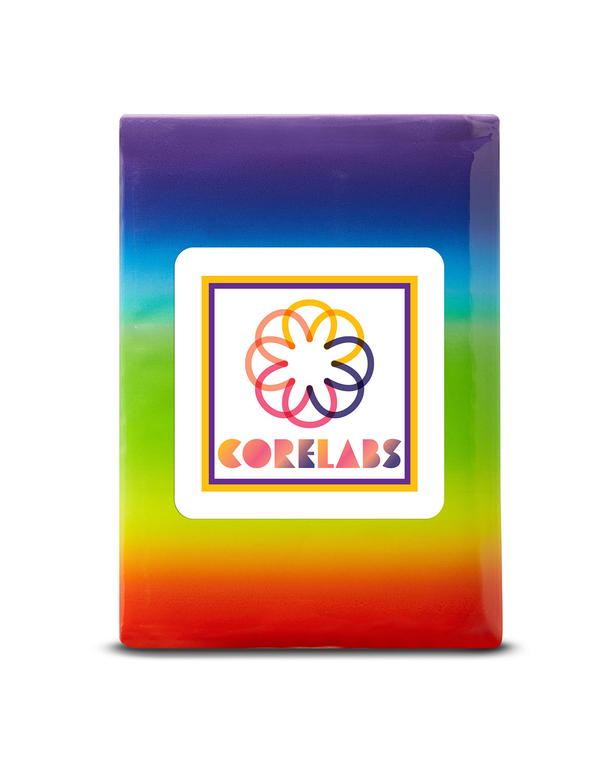 Picture of Mini Tissue Packet - Rainbow.