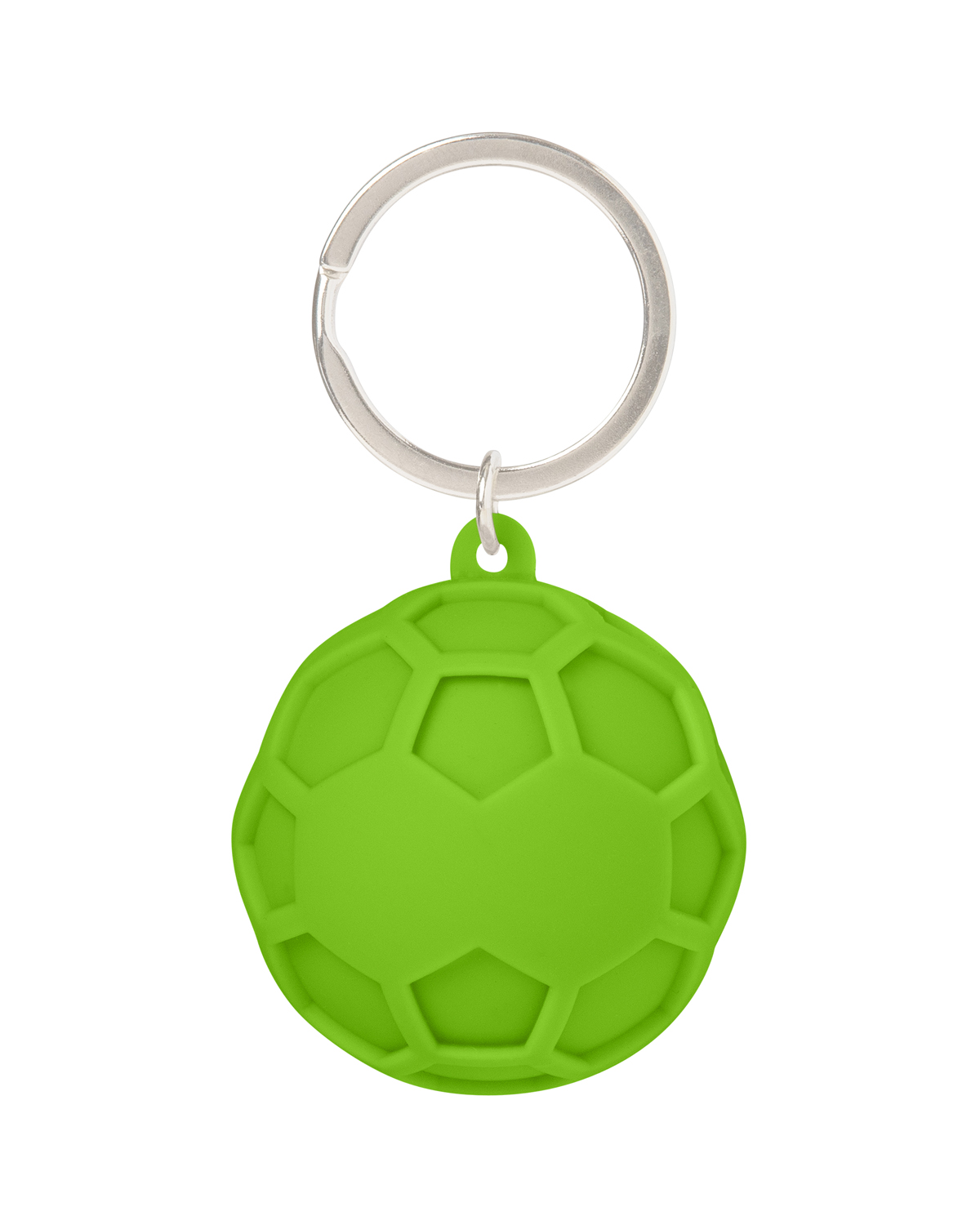 Picture of Silicone Squish Ball Keychain.