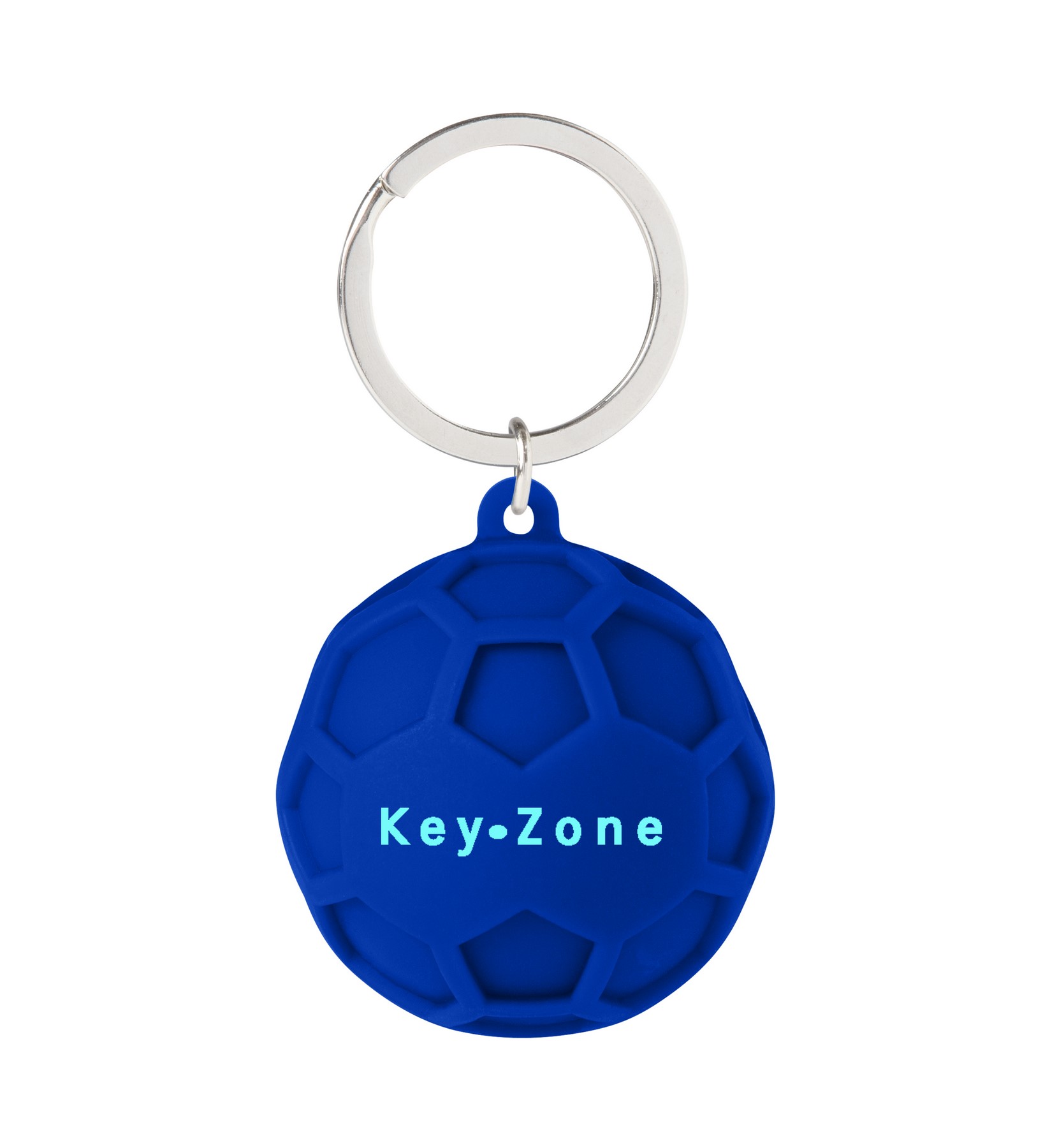 Picture of Silicone Squish Ball Keychain.