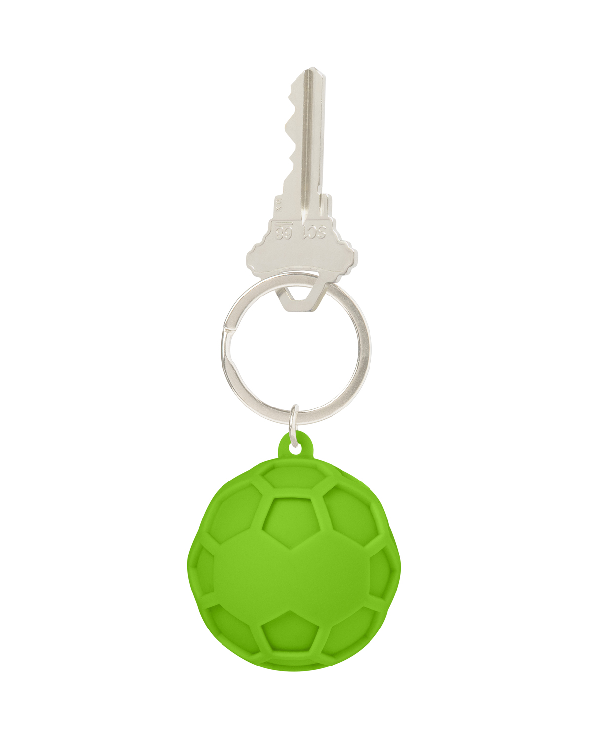 Picture of Silicone Squish Ball Keychain.