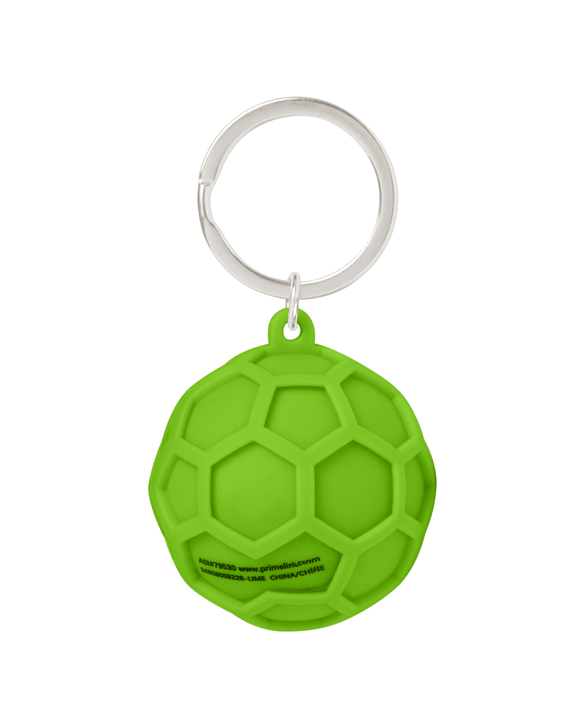 Picture of Silicone Squish Ball Keychain.