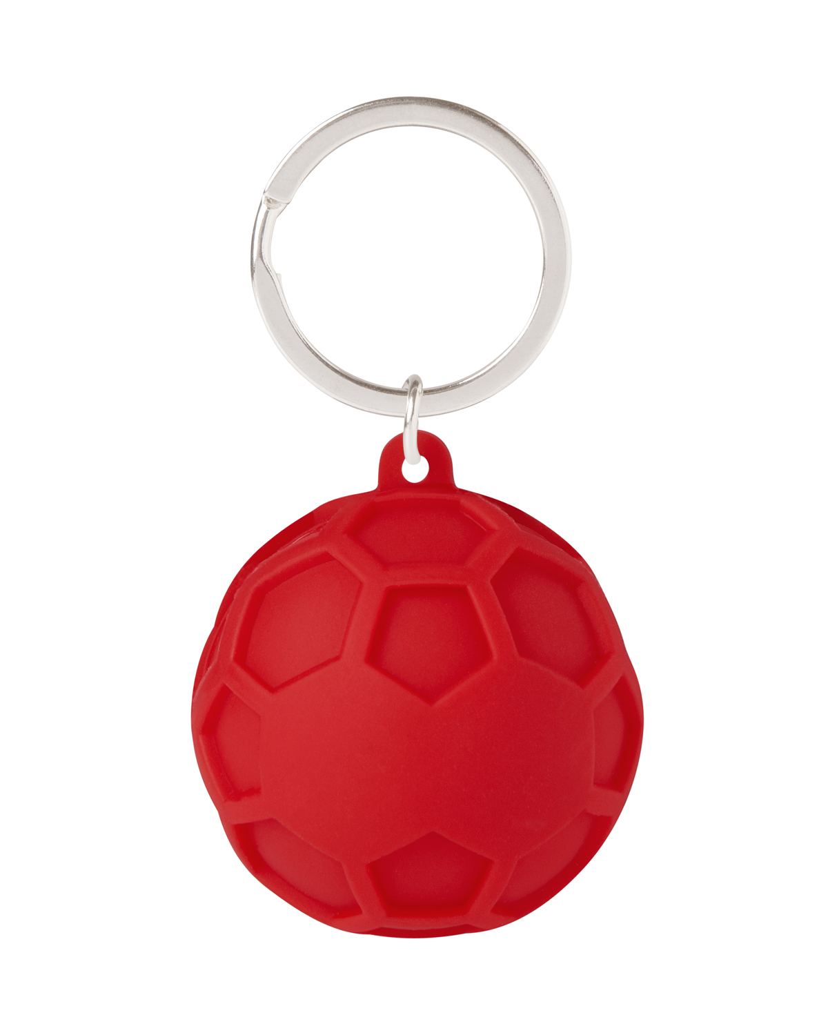 Picture of Silicone Squish Ball Keychain.