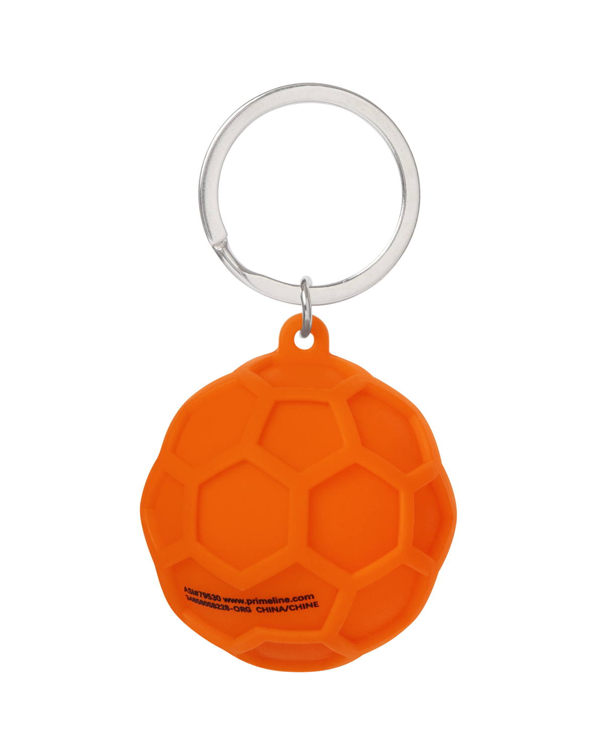 Picture of Silicone Squish Ball Keychain.