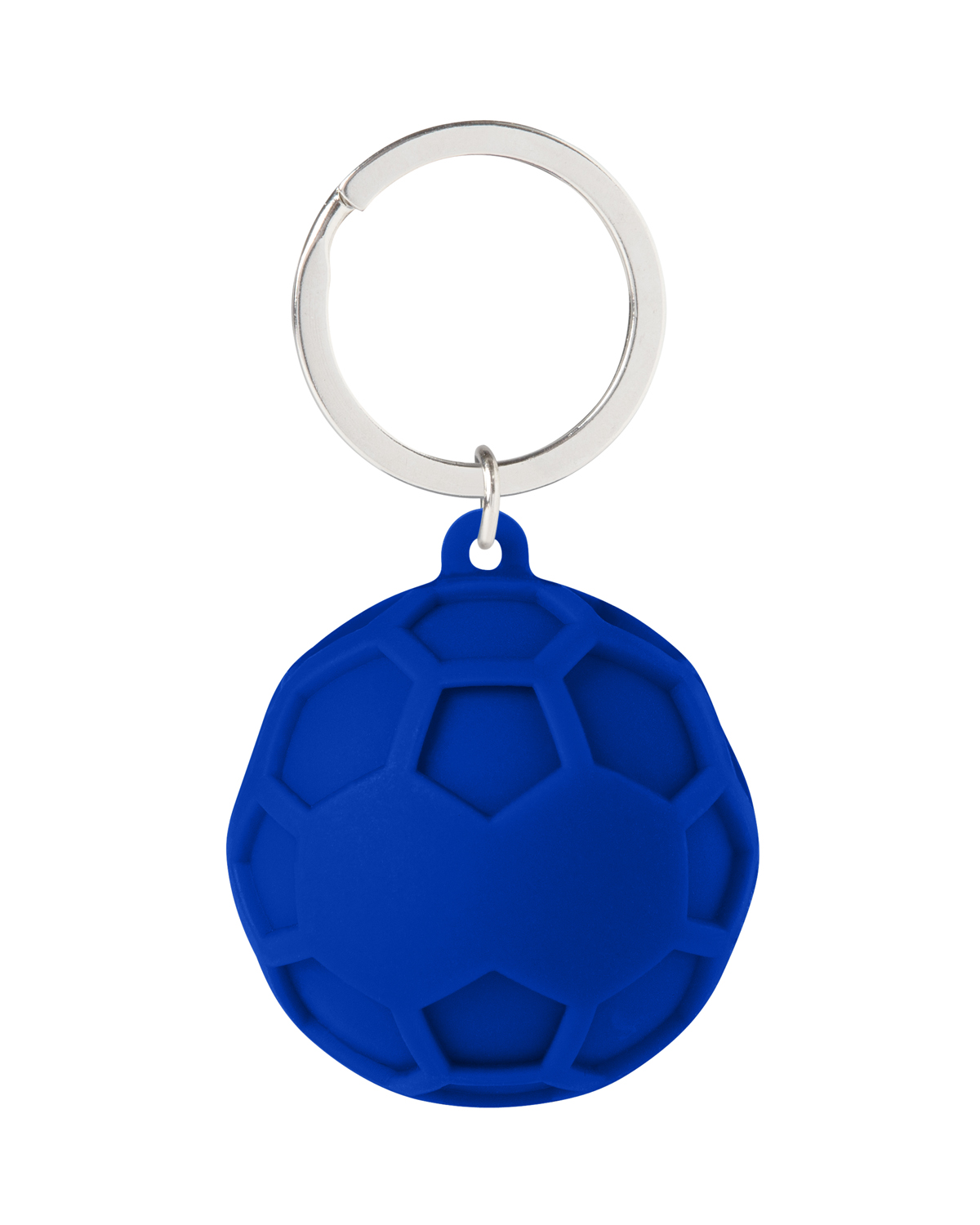 Picture of Silicone Squish Ball Keychain.