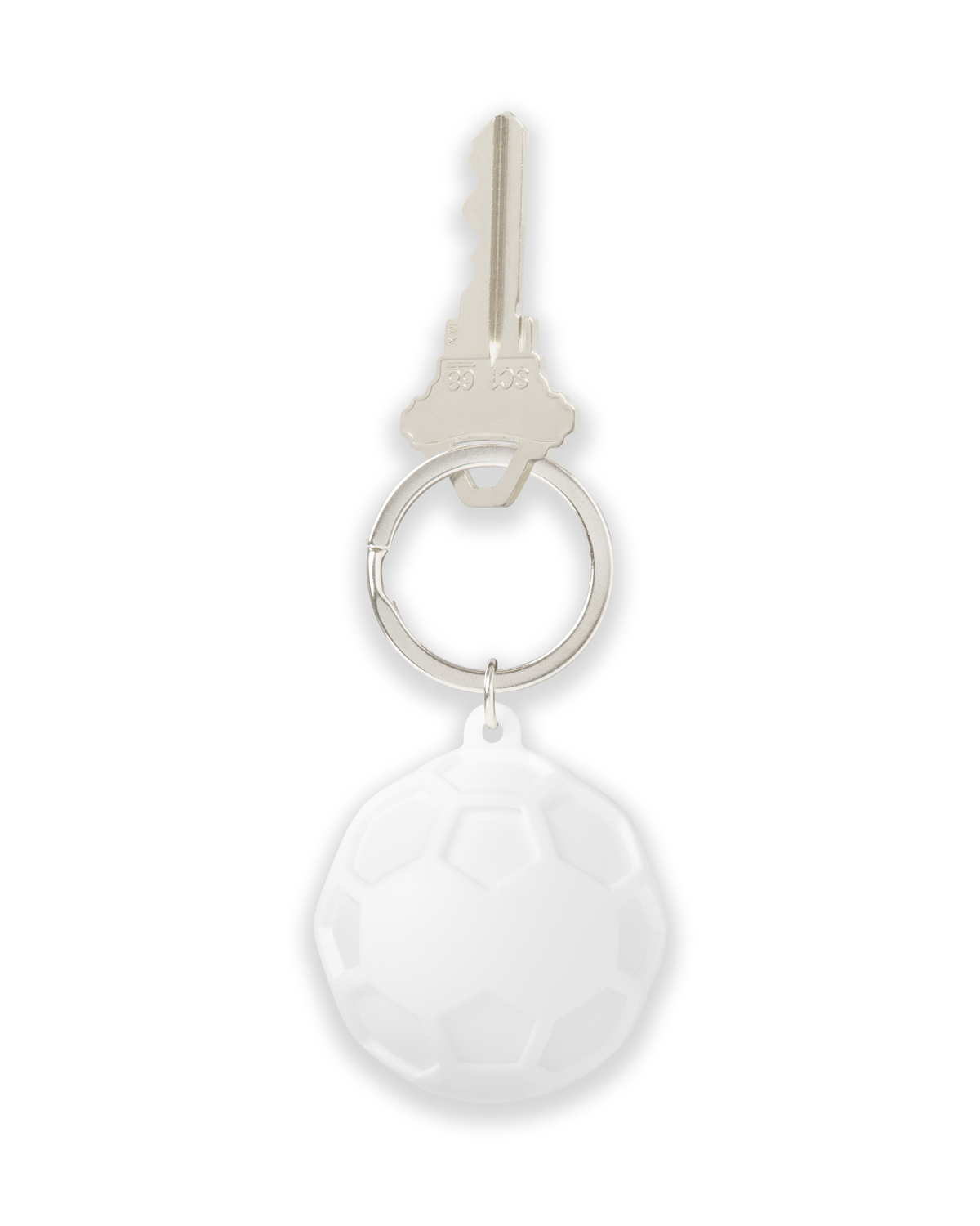 Picture of Silicone Squish Ball Keychain.