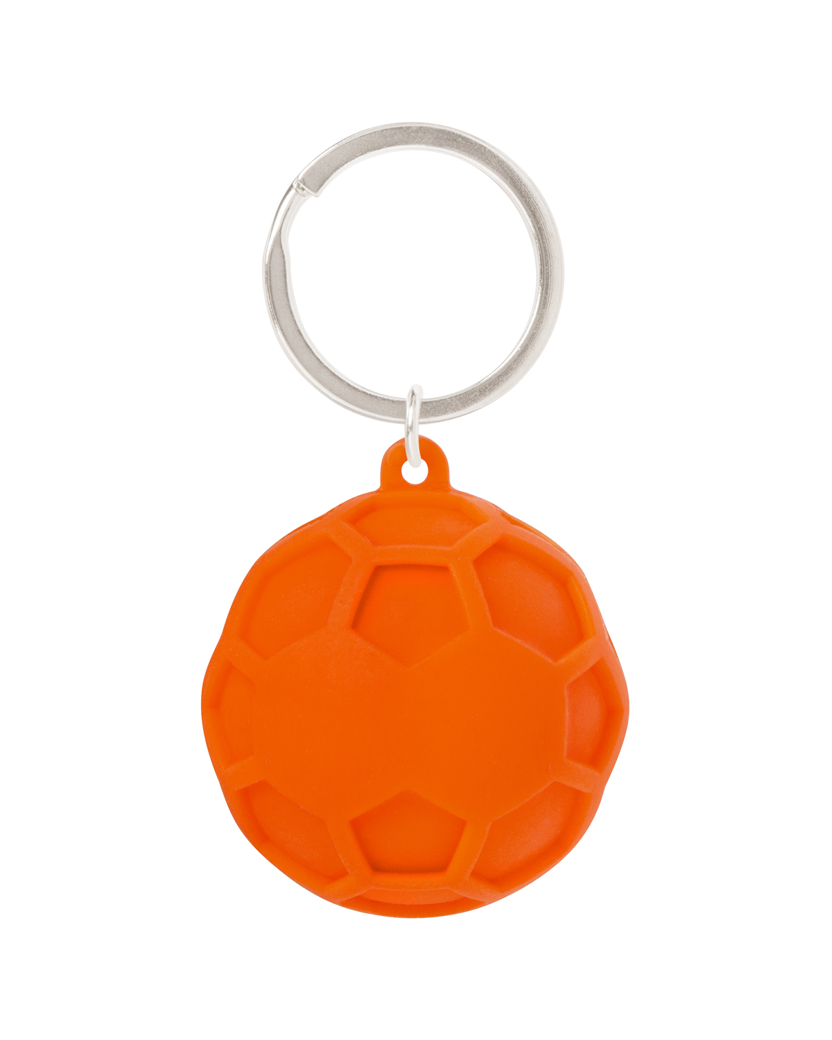 Picture of Silicone Squish Ball Keychain.