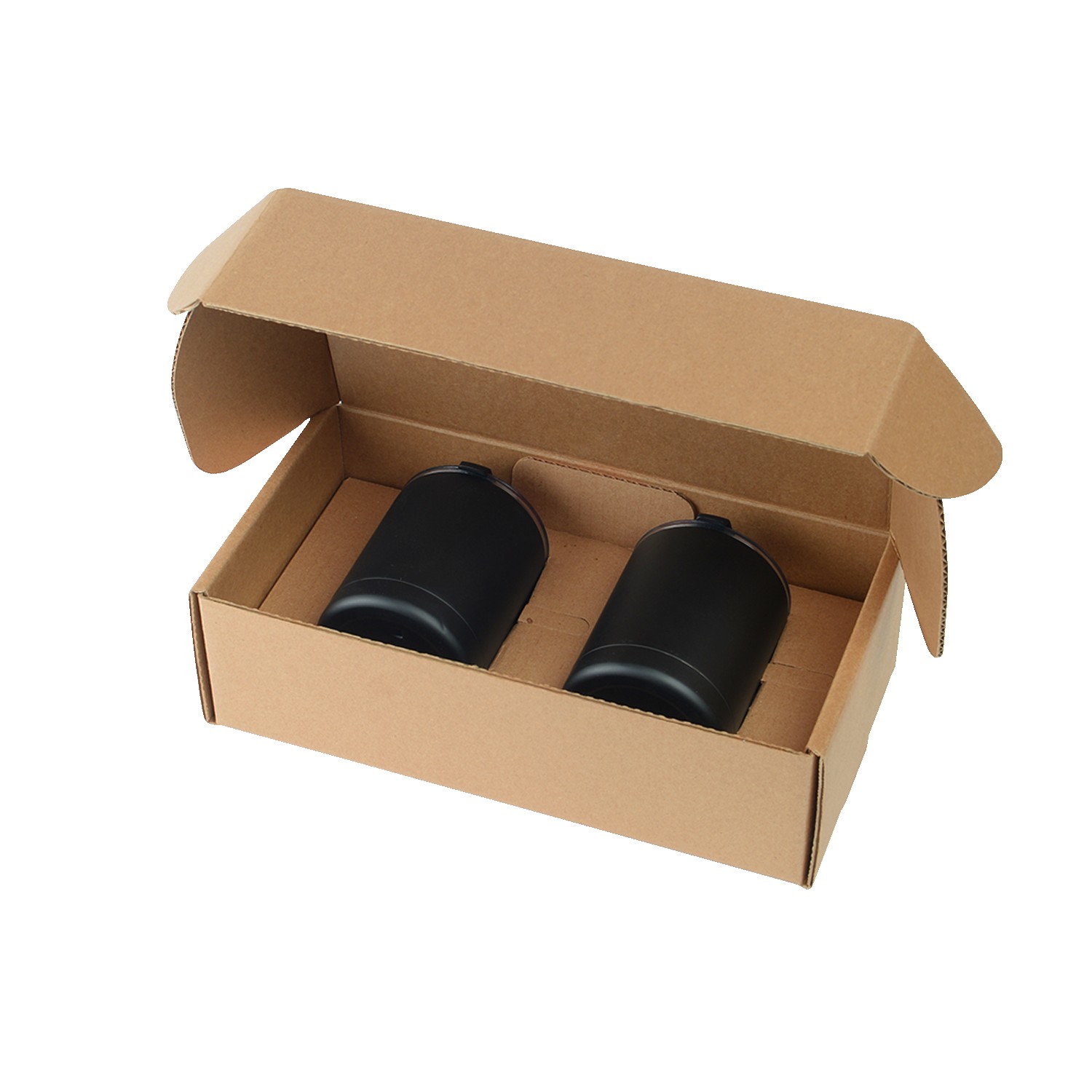 Picture of 10 Oz. Stainless Steel Low Ball Glasses Gift Box Set