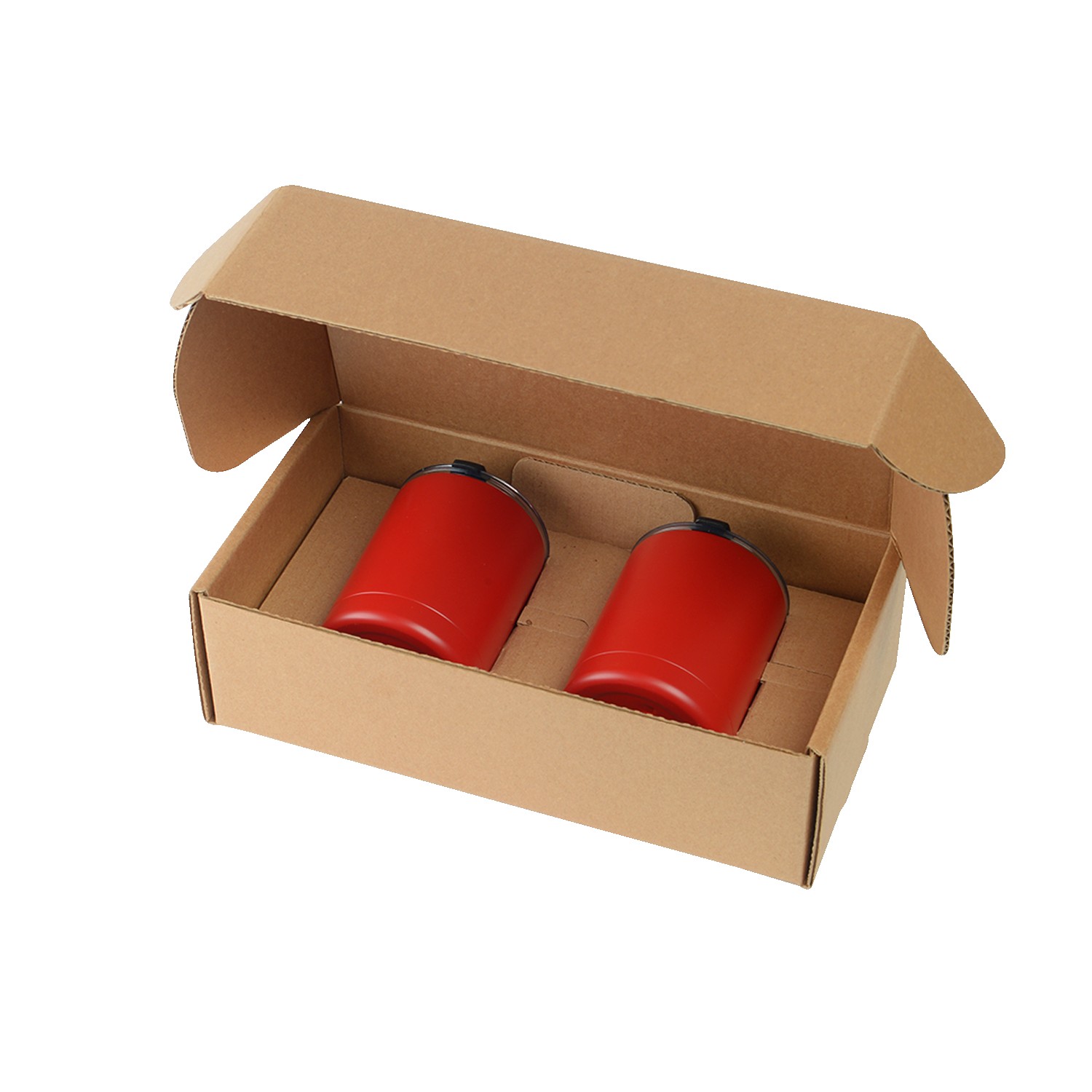 Picture of 10 Oz. Stainless Steel Low Ball Glasses Gift Box Set
