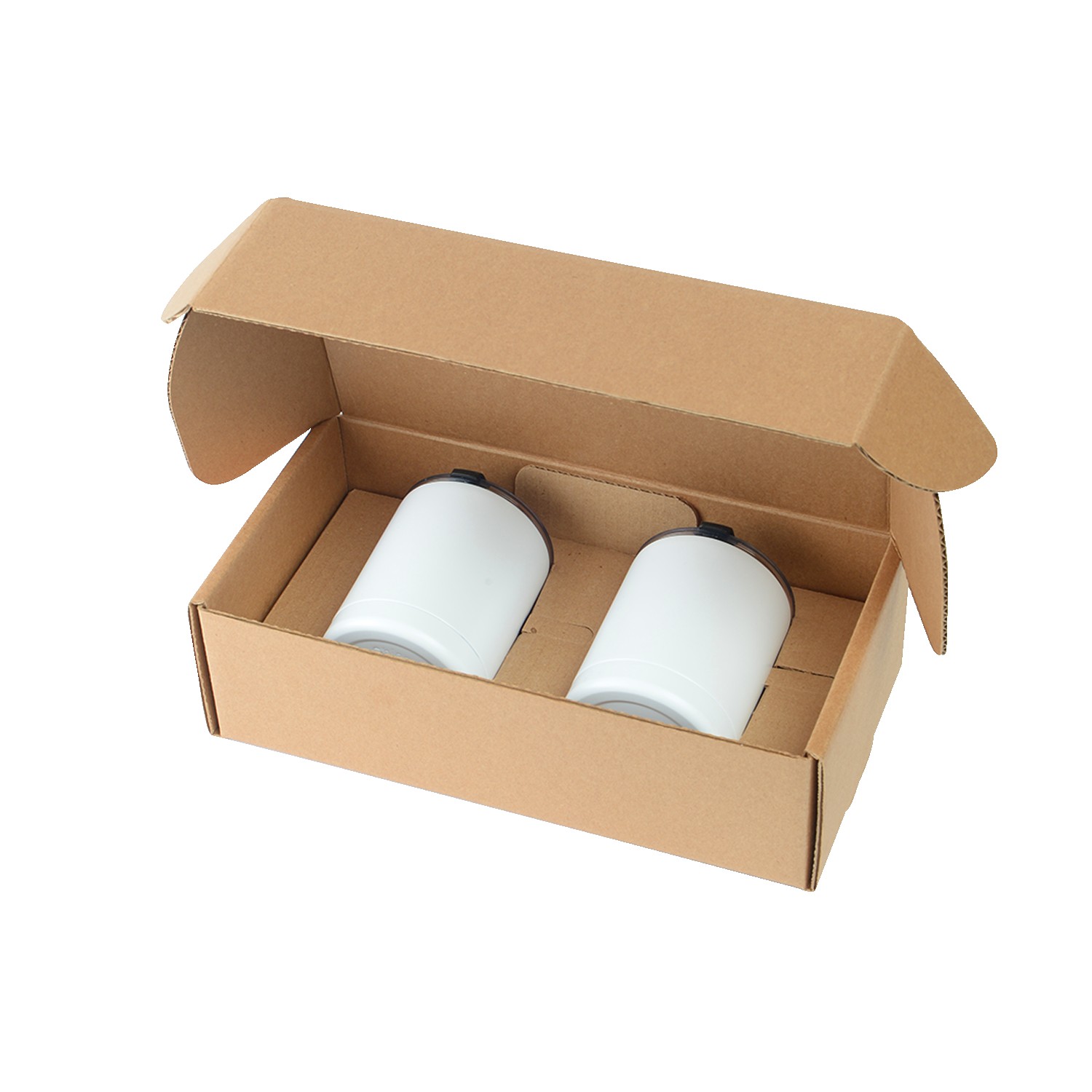 Picture of 10 Oz. Stainless Steel Low Ball Glasses Gift Box Set