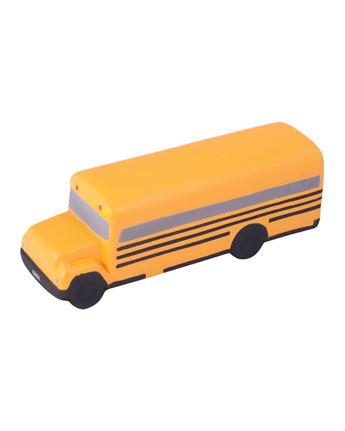 Picture of School Bus Shape Stress Ball.