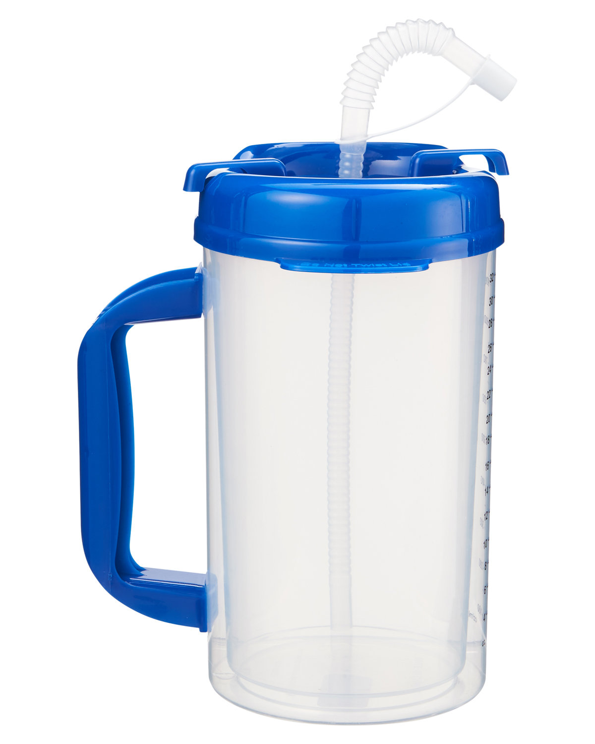 Picture of 32 oz. Medical Tumbler With Measurements.