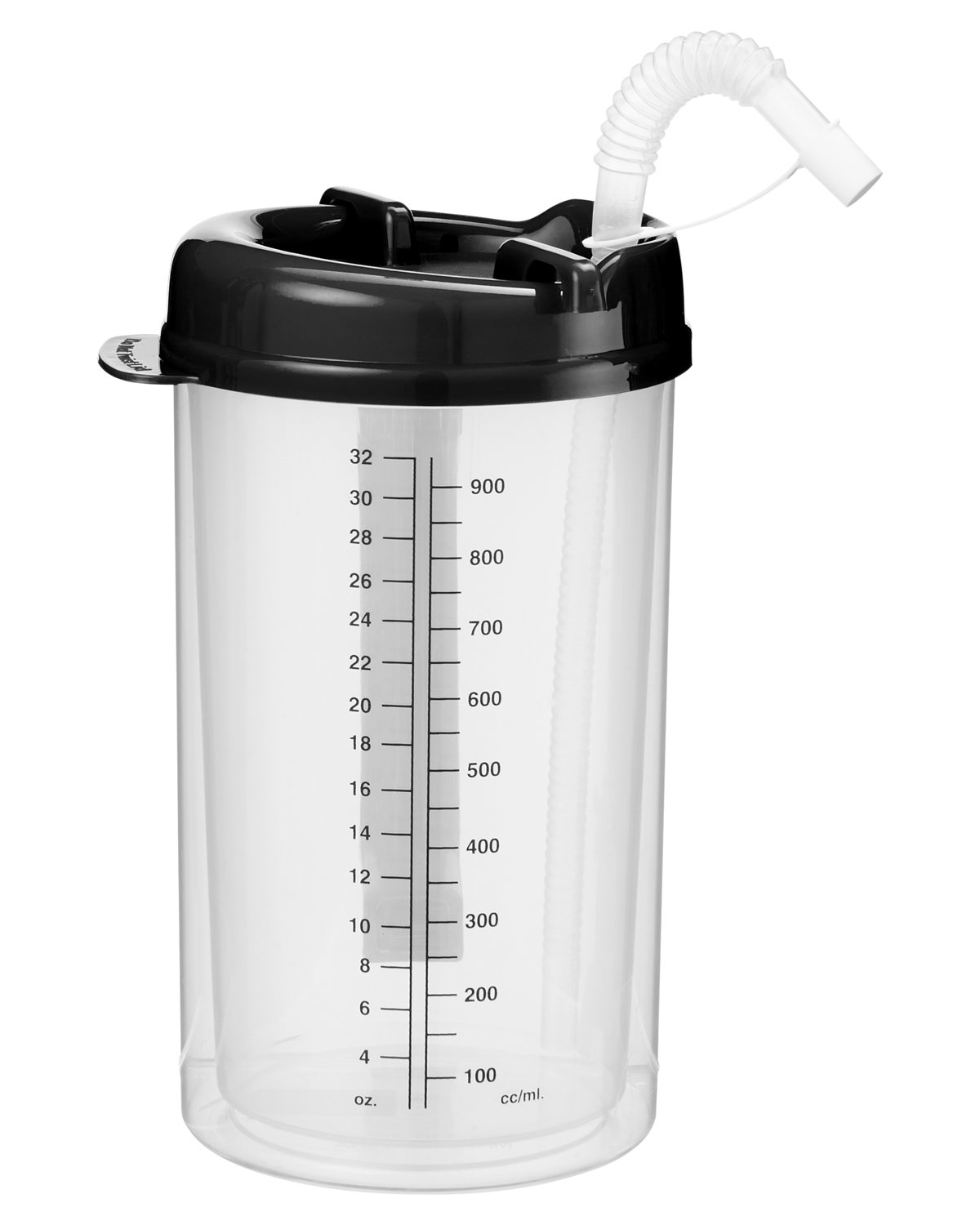 Picture of 32 oz. Medical Tumbler With Measurements.
