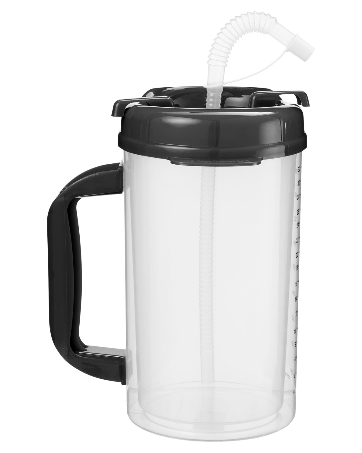 Picture of 32 oz. Medical Tumbler With Measurements.