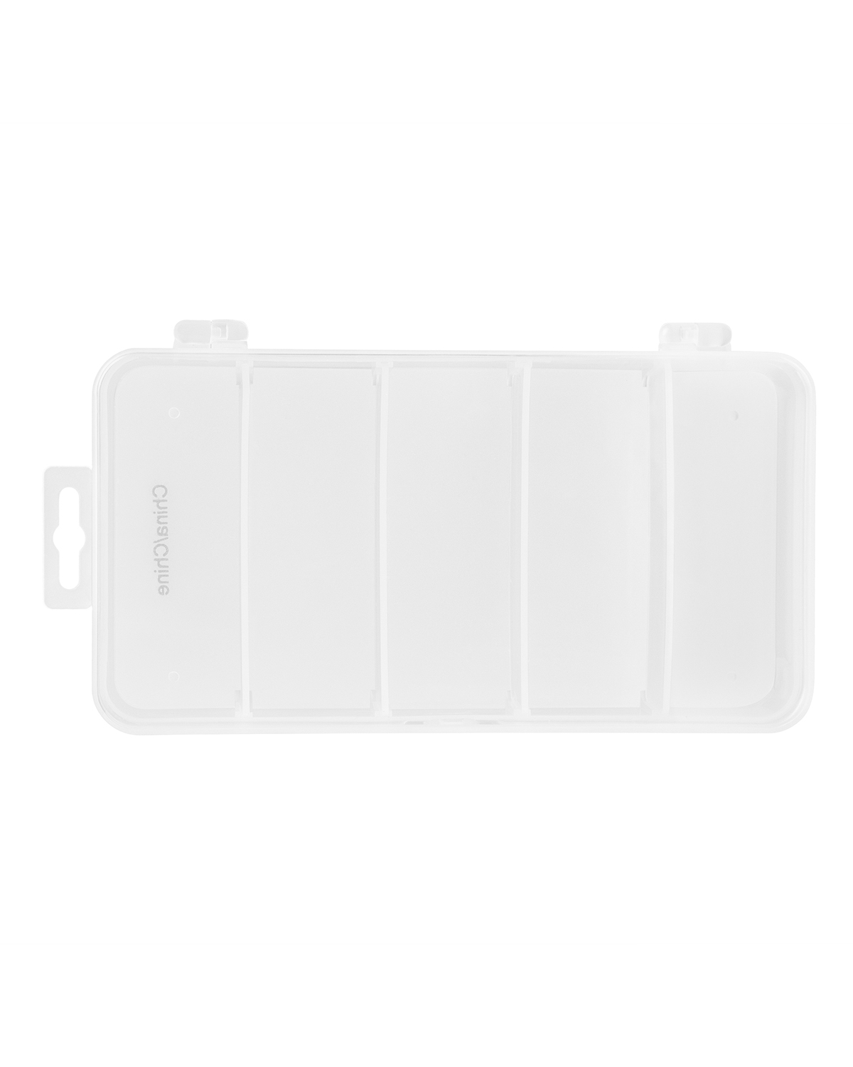 Picture of Clear Tackle Box.