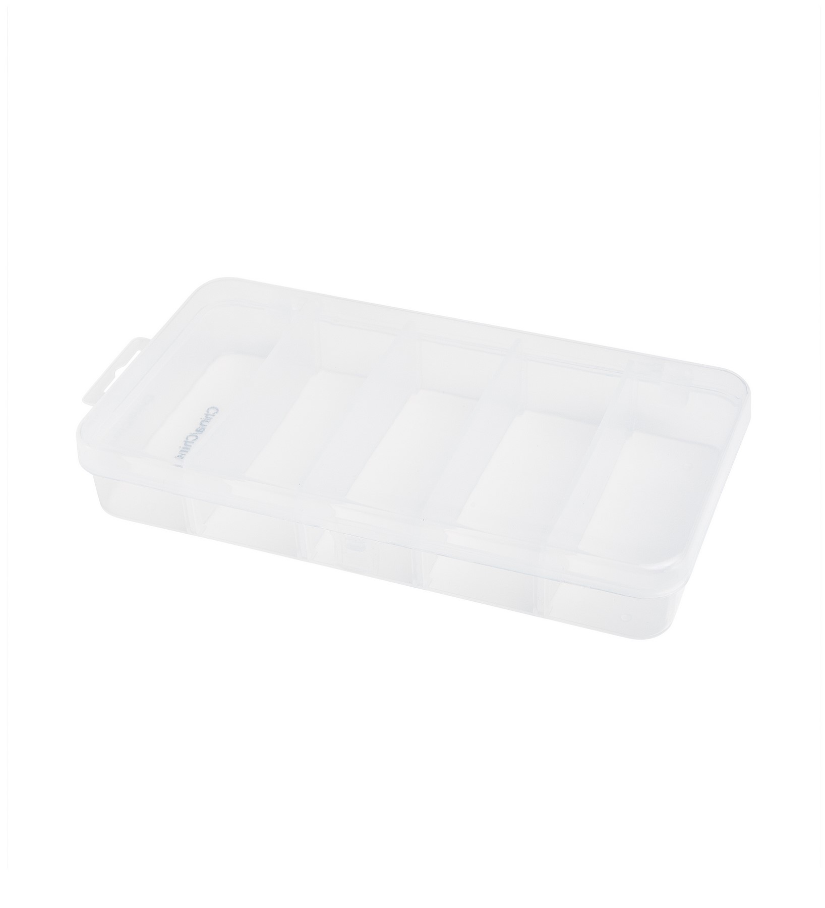 Picture of Clear Tackle Box.