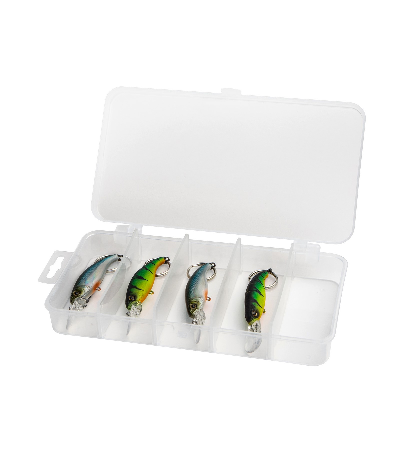 Picture of Clear Tackle Box.