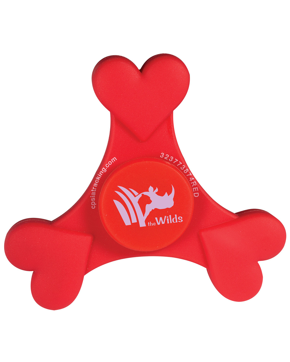 Picture of Heart Shape Promospinner Fidget Spinner Sensory Toy
