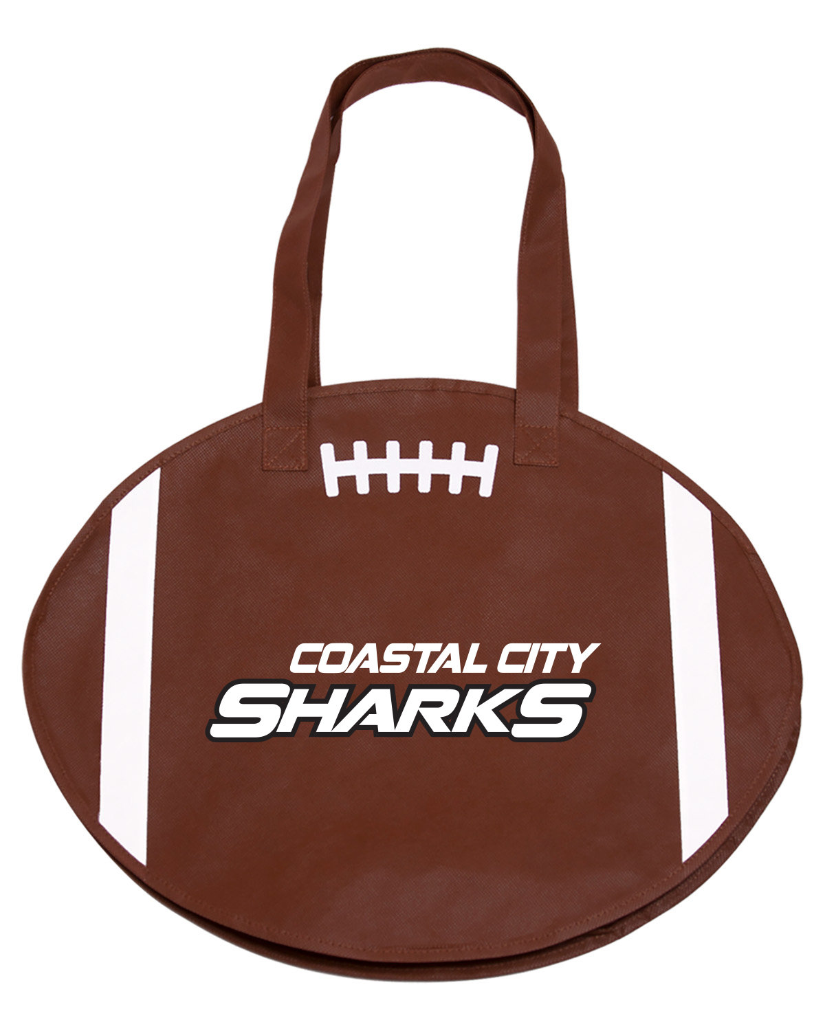 Picture of RallyTotes Football Tote Bag.